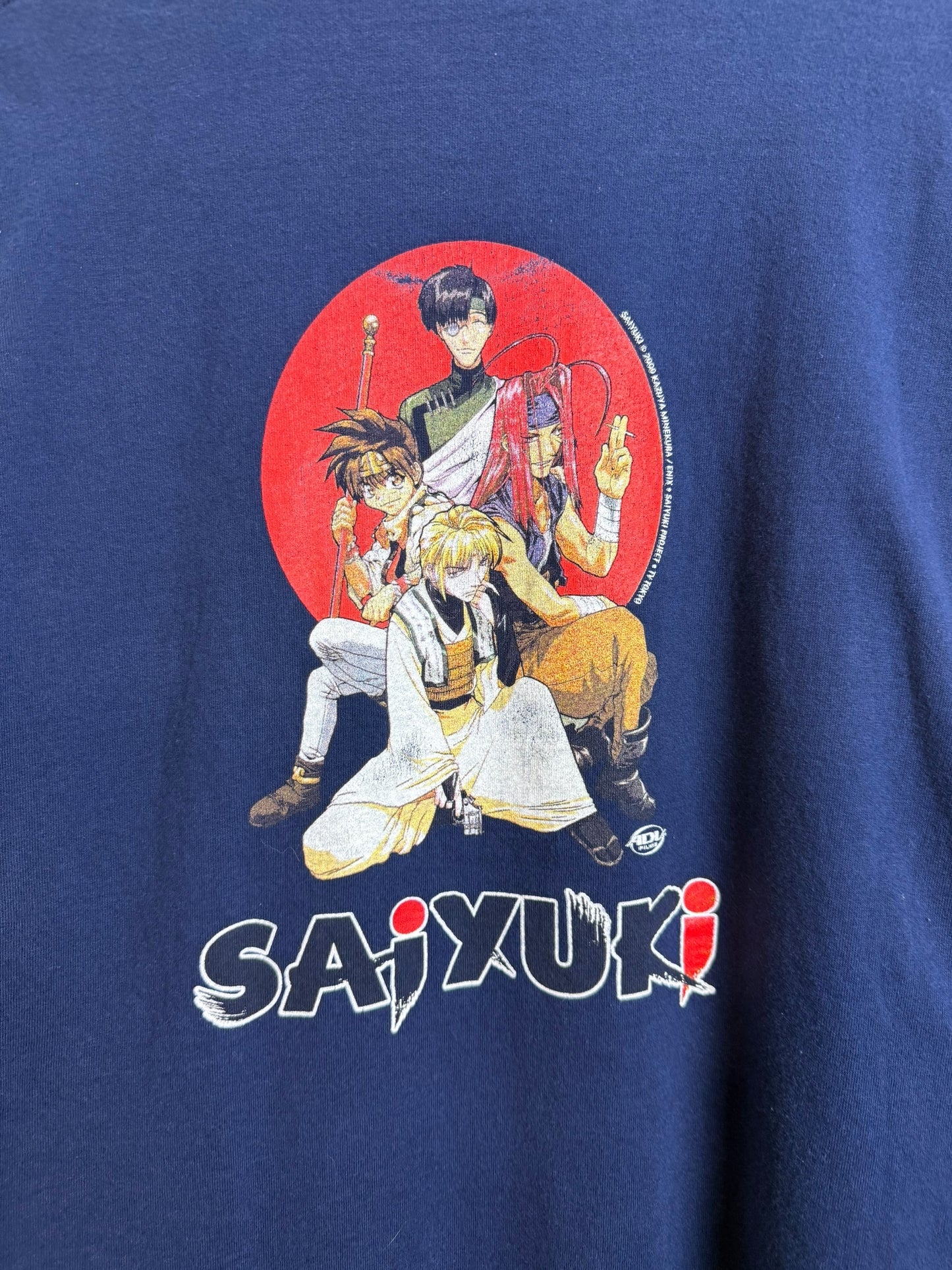 Vintage 2000 Saiyuki Anime T Shirt