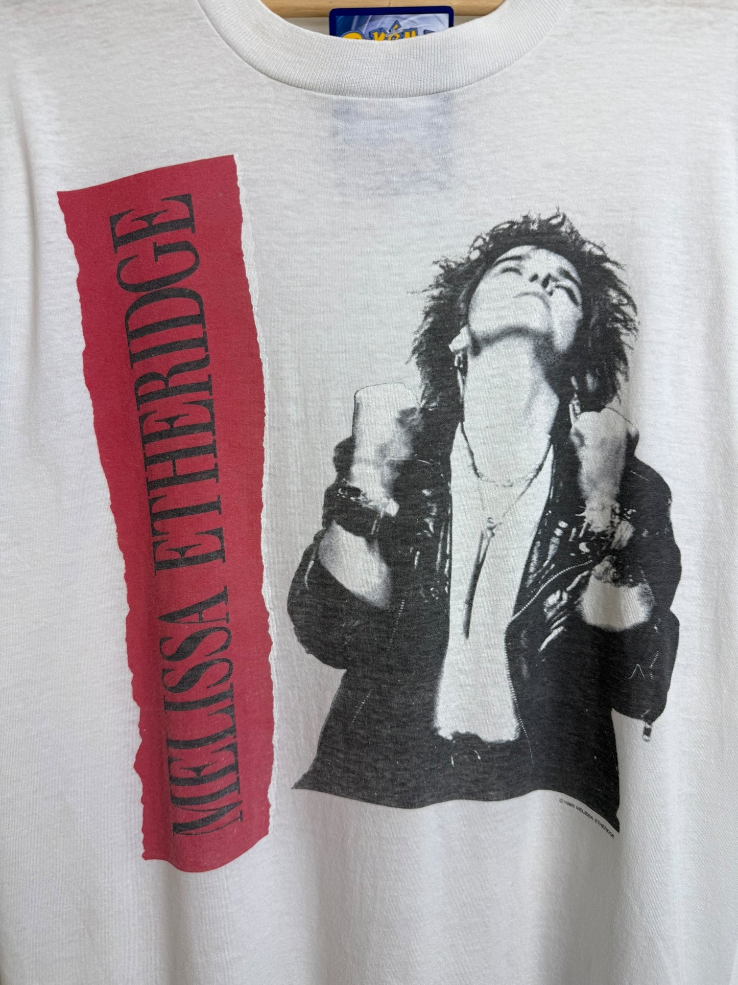 Vintage 1988 Melissa Etheridge Concert T Shirt