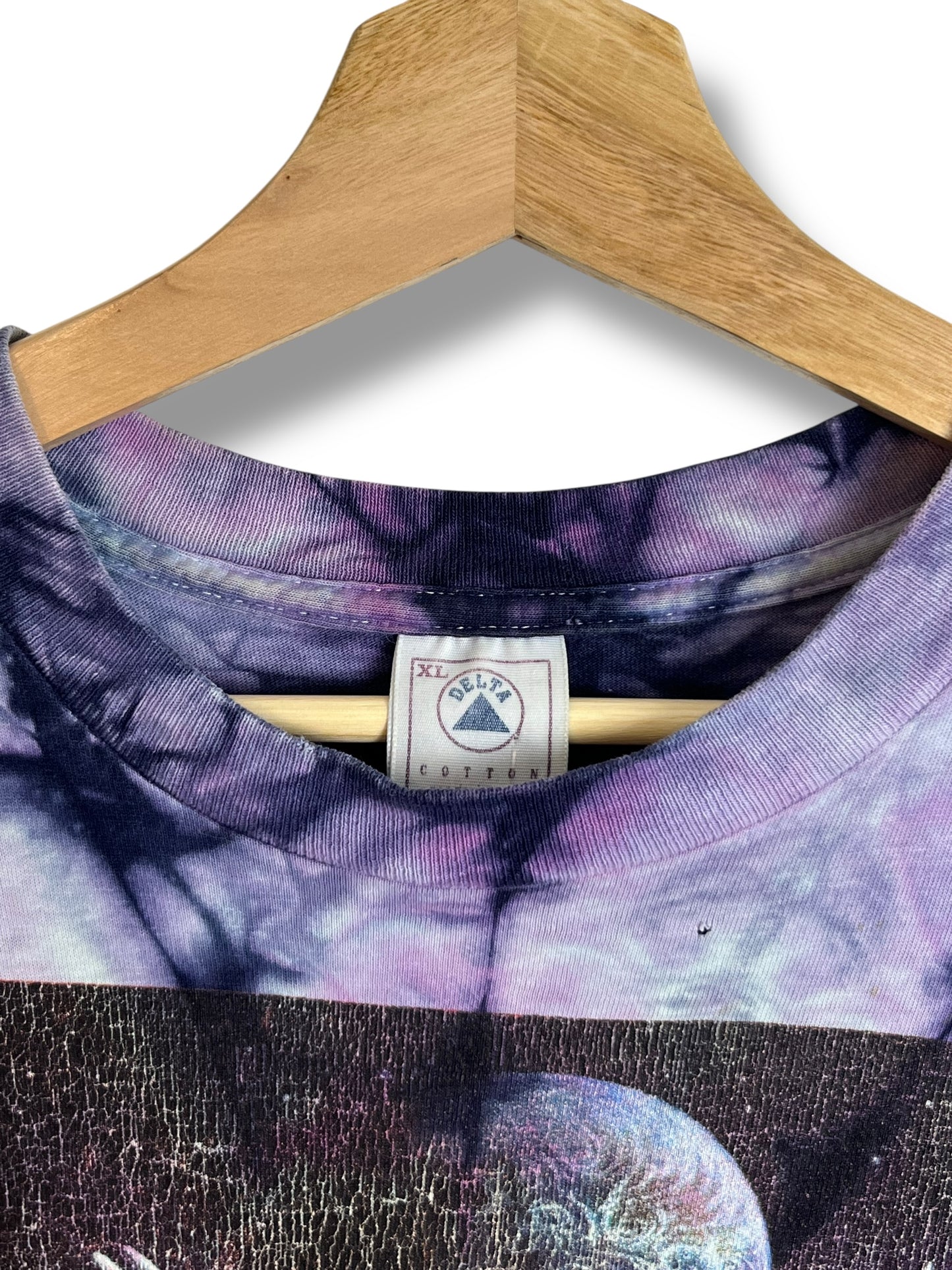 Vintage 1988 Woodstock Tye Dye Dove T shirt