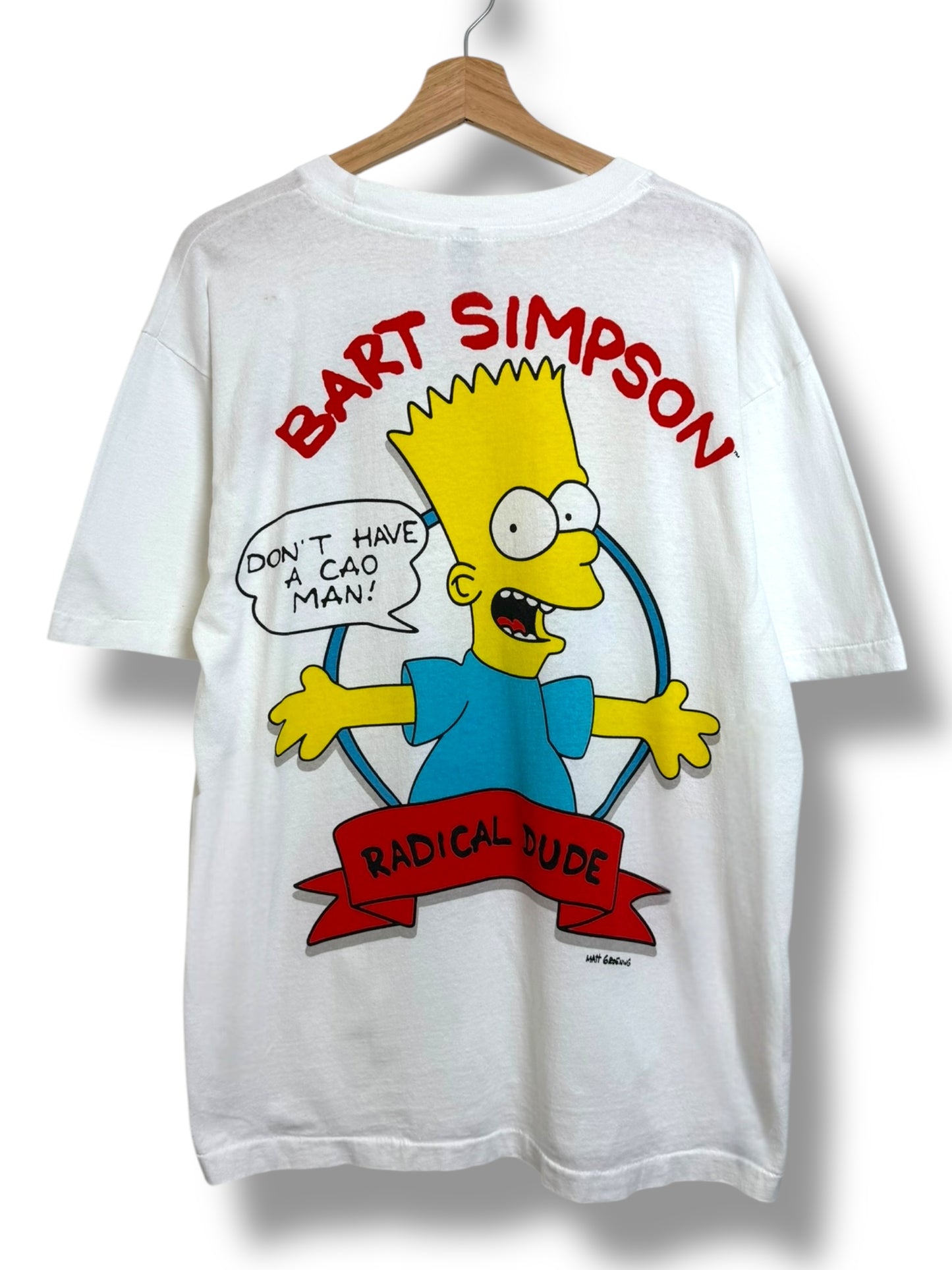 Vintage 1990 The Simpsons promo t shirt “I’m Bart Simpsons”
