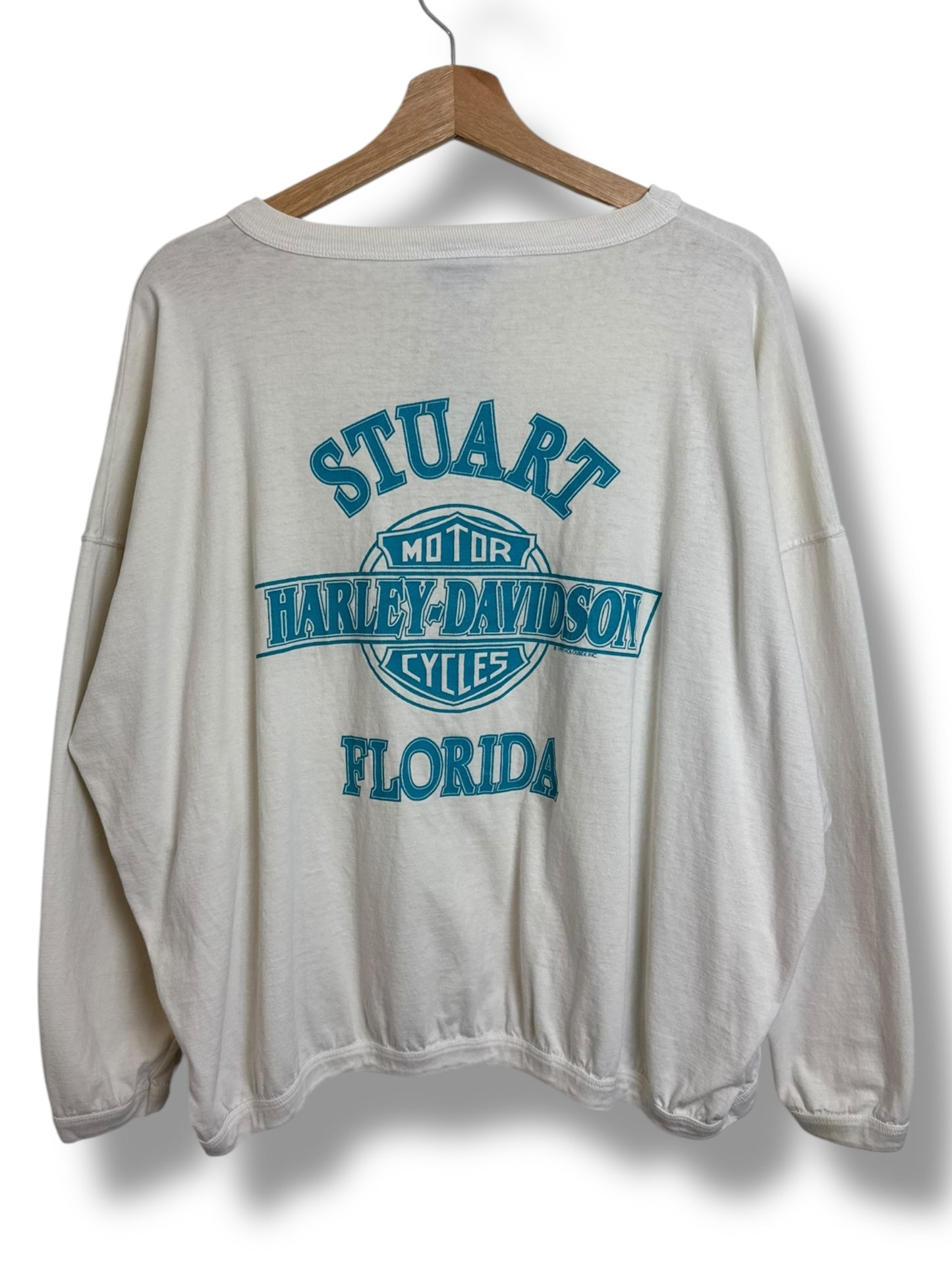Vintage 1992 Harley Davidson “Stuart Florida” Long Sleeve