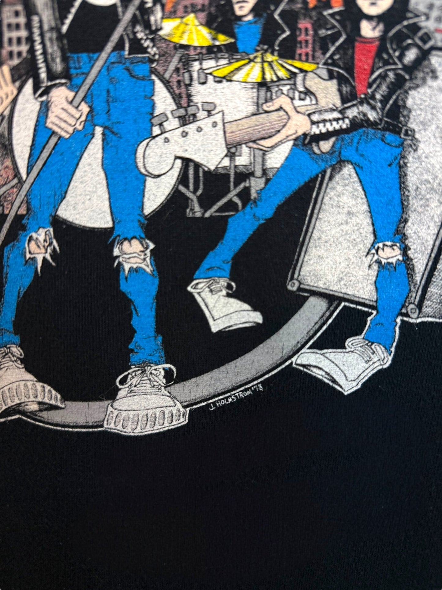 Vintage 90’s Ramones “Road To Ruin” Tour T Shirt