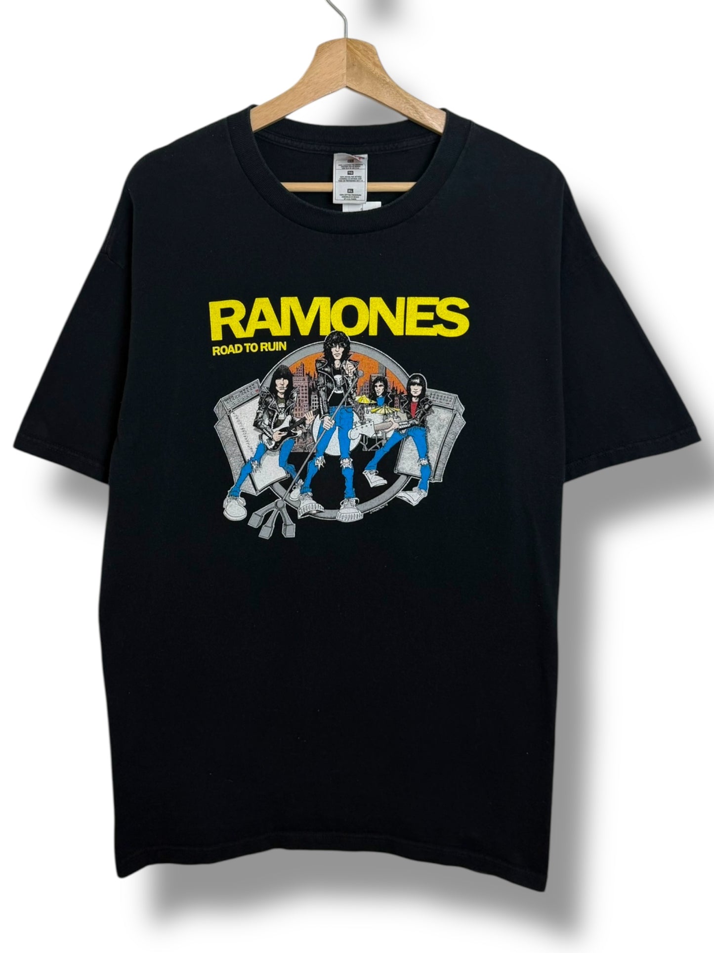 Vintage 90’s Ramones “Road To Ruin” Tour T Shirt