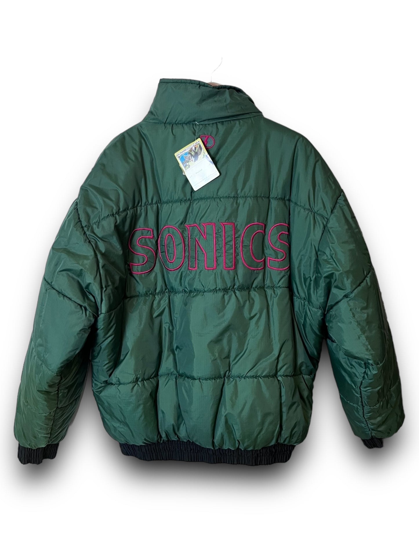 Vintage 90’s Seattle Sonics Reversible Pro-Line Jacket