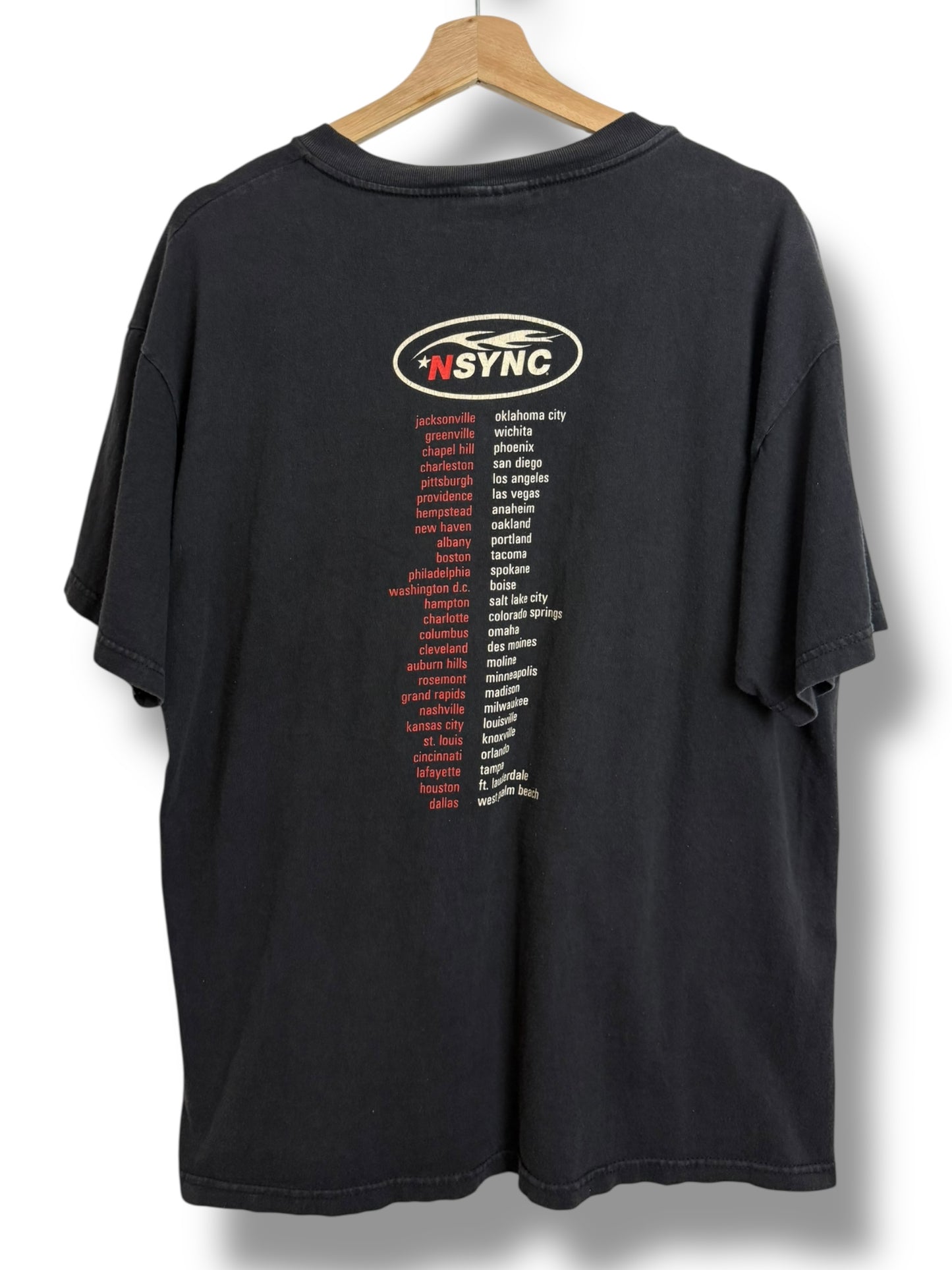 Vintage 2000’s N Sync Concert Tour T Shirt