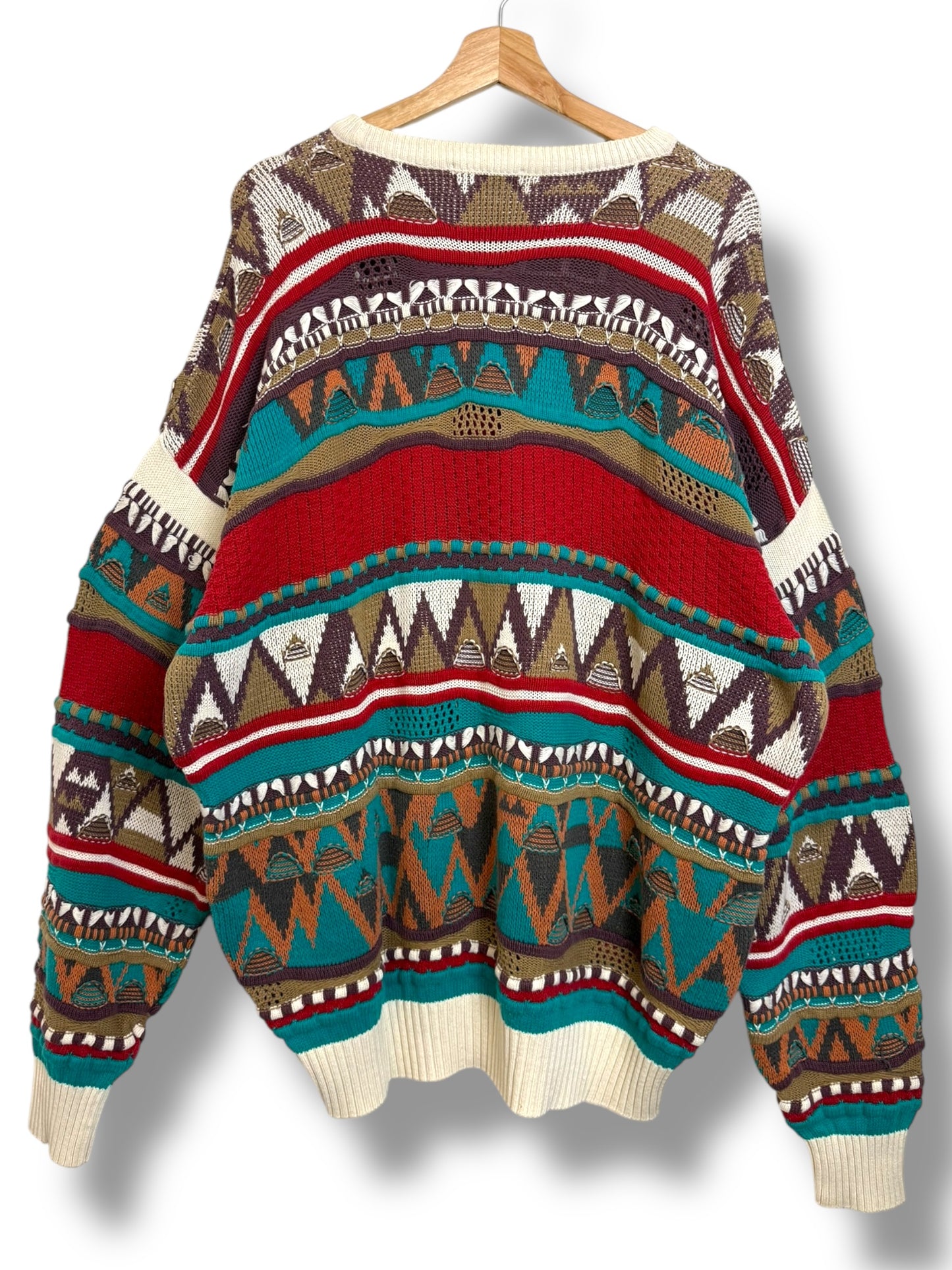 Vintage 90’s Tosani 3d Knit Sweater