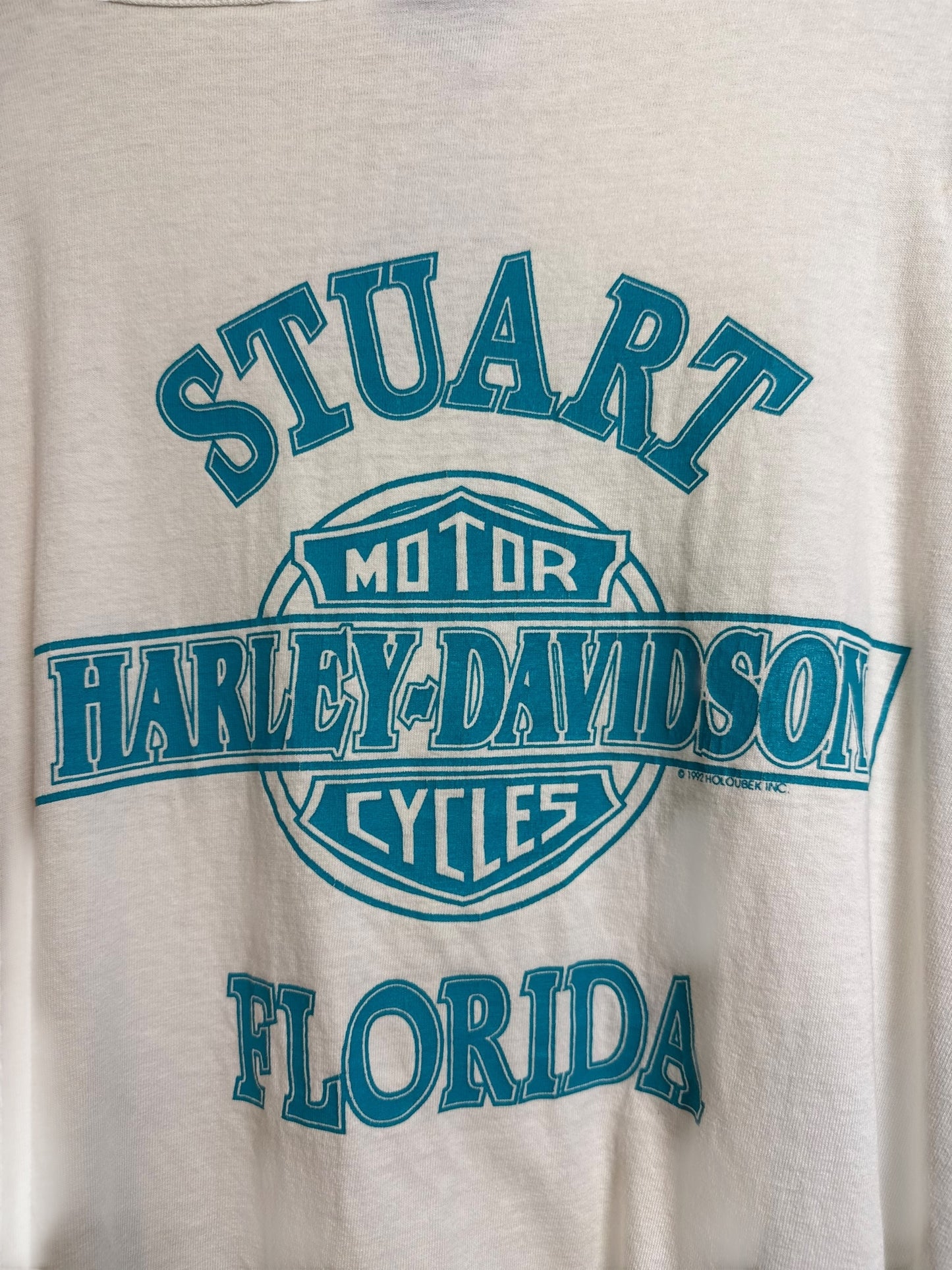 Vintage 1992 Harley Davidson “Stuart Florida” Long Sleeve