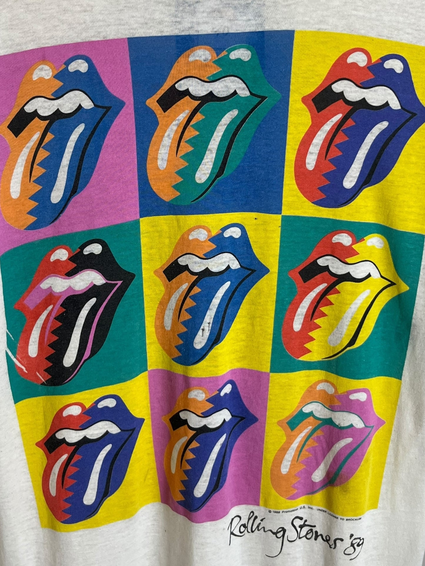 Vintage 1989 Rolling Stone “The North American Tour” T shirt
