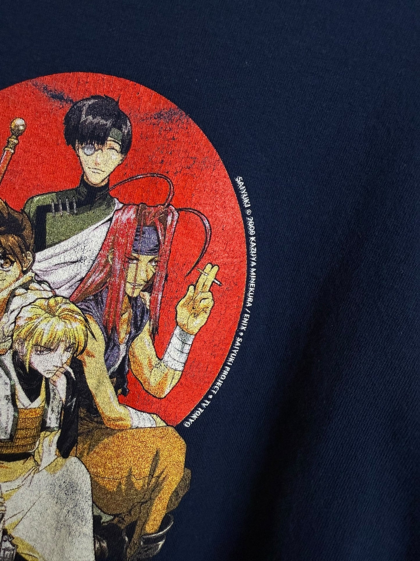 Vintage 2000 Saiyuki Anime T Shirt