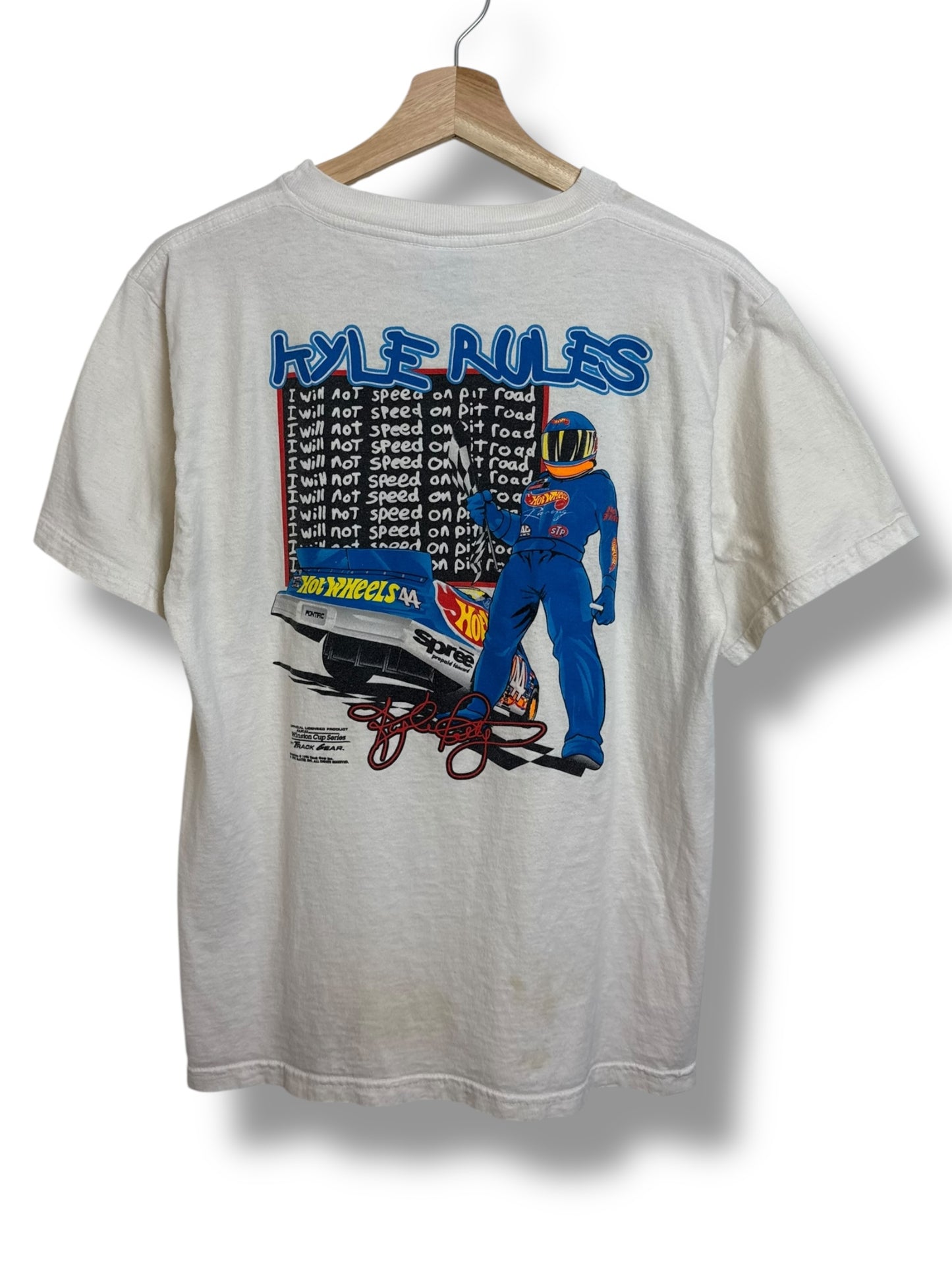 Vintage 1998 Kyle Bush “Back To School” T Shirt