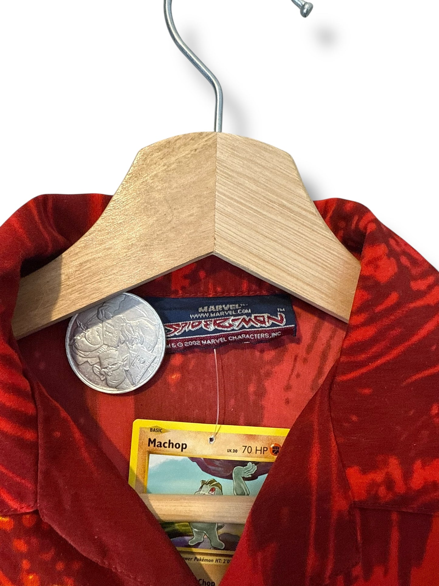 Vintage 2002 Spiderman Button Up