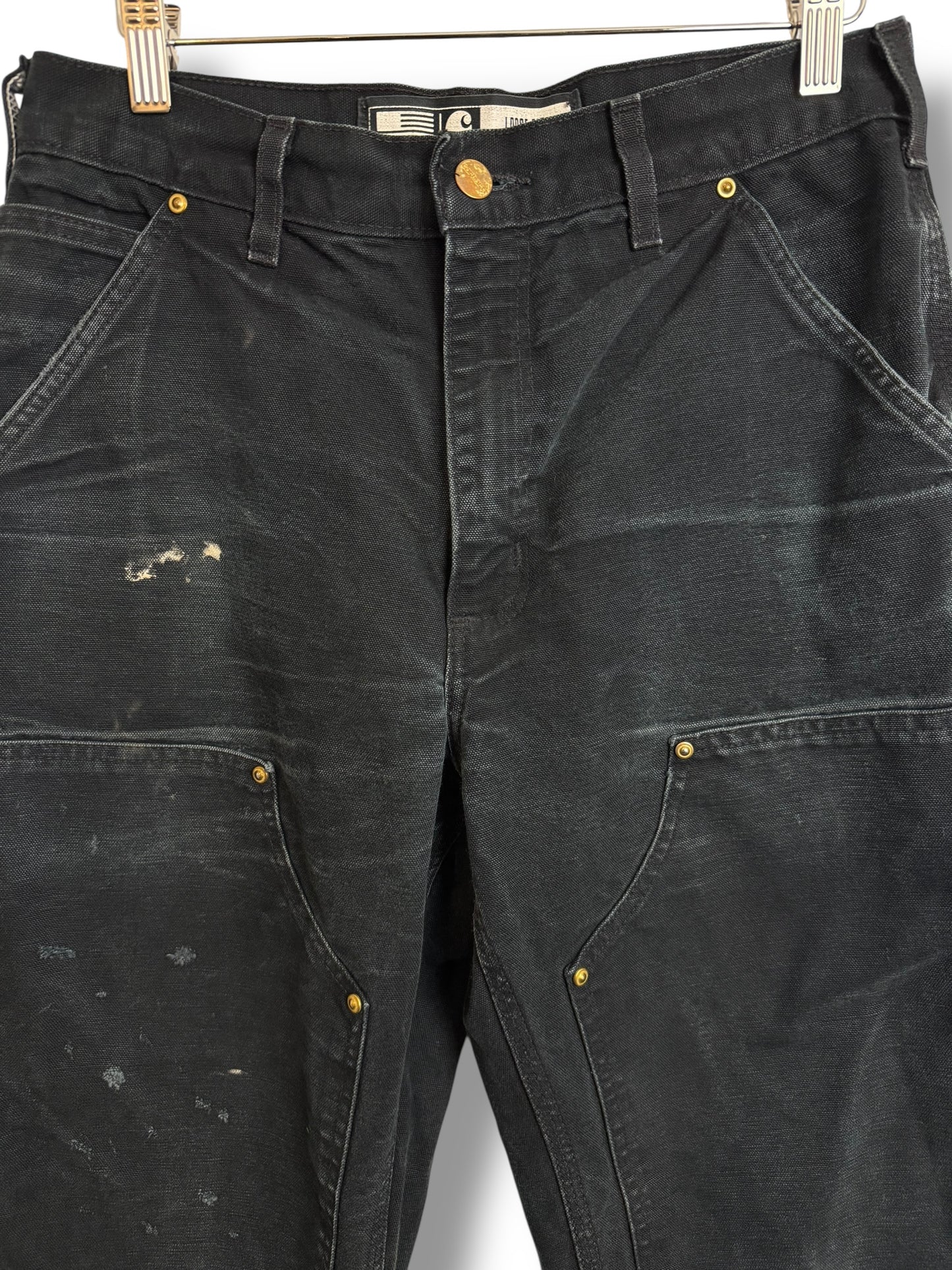 Vintage 2000’s Black Double Knee Pants