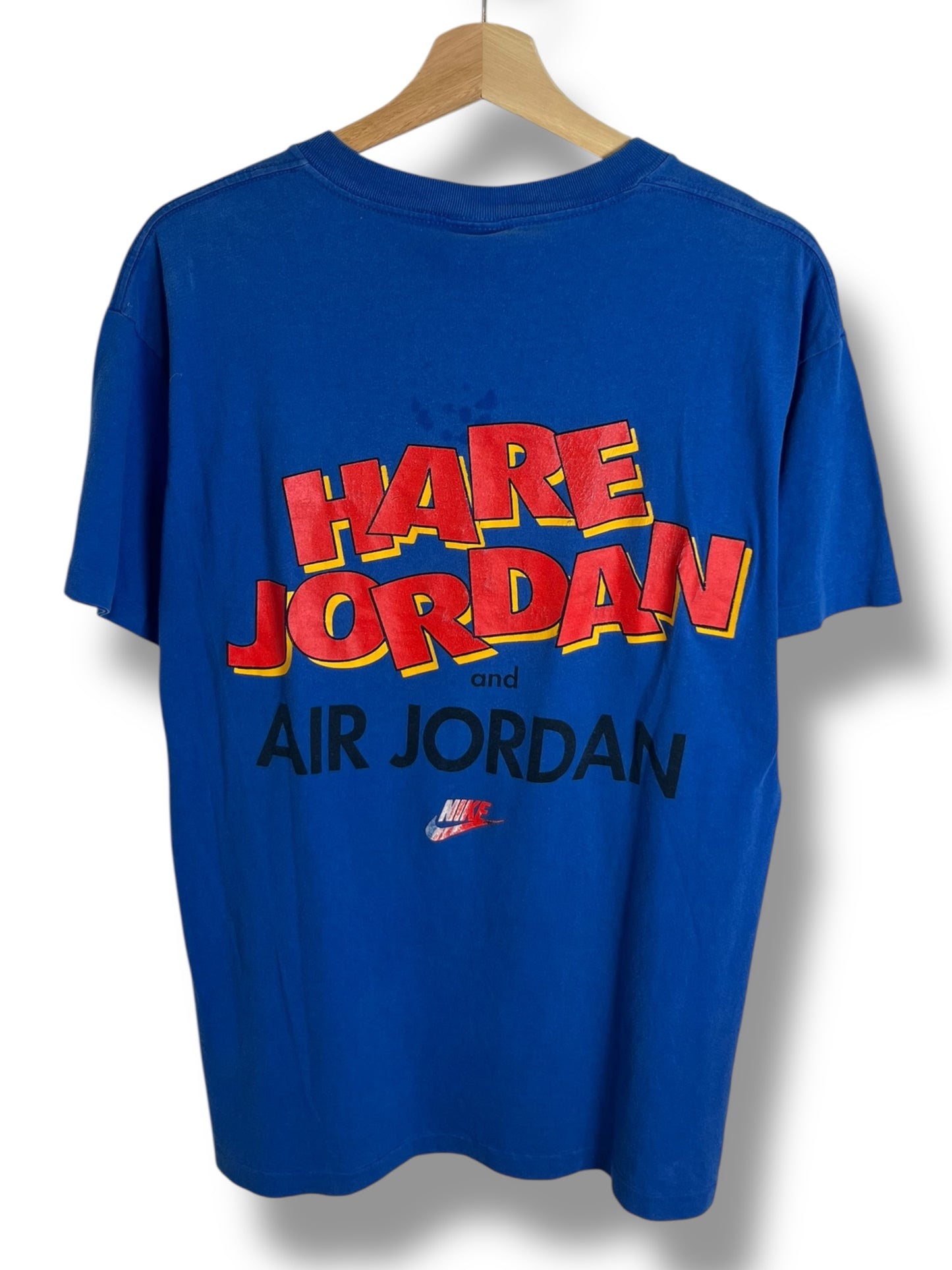 Vintage 1997 Nike Space Jam “Hare Jordan” T shirt