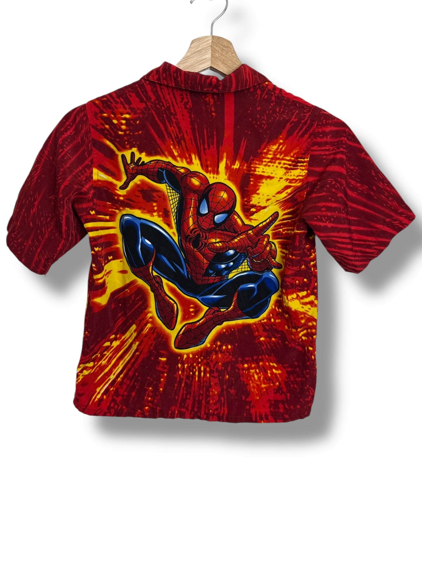 Vintage 2002 Spiderman Button Up