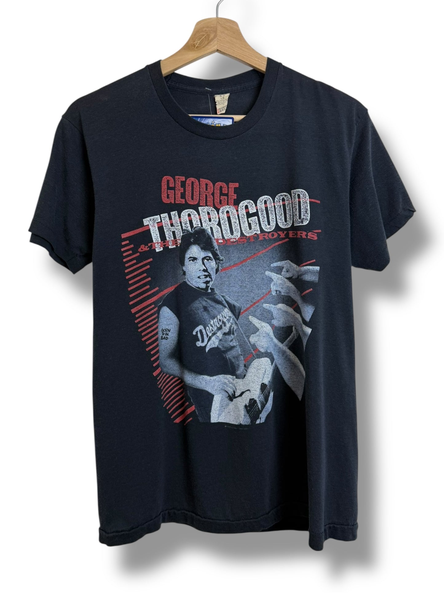 Vintage 1988 George Thorogood Concert Tour T Shirt