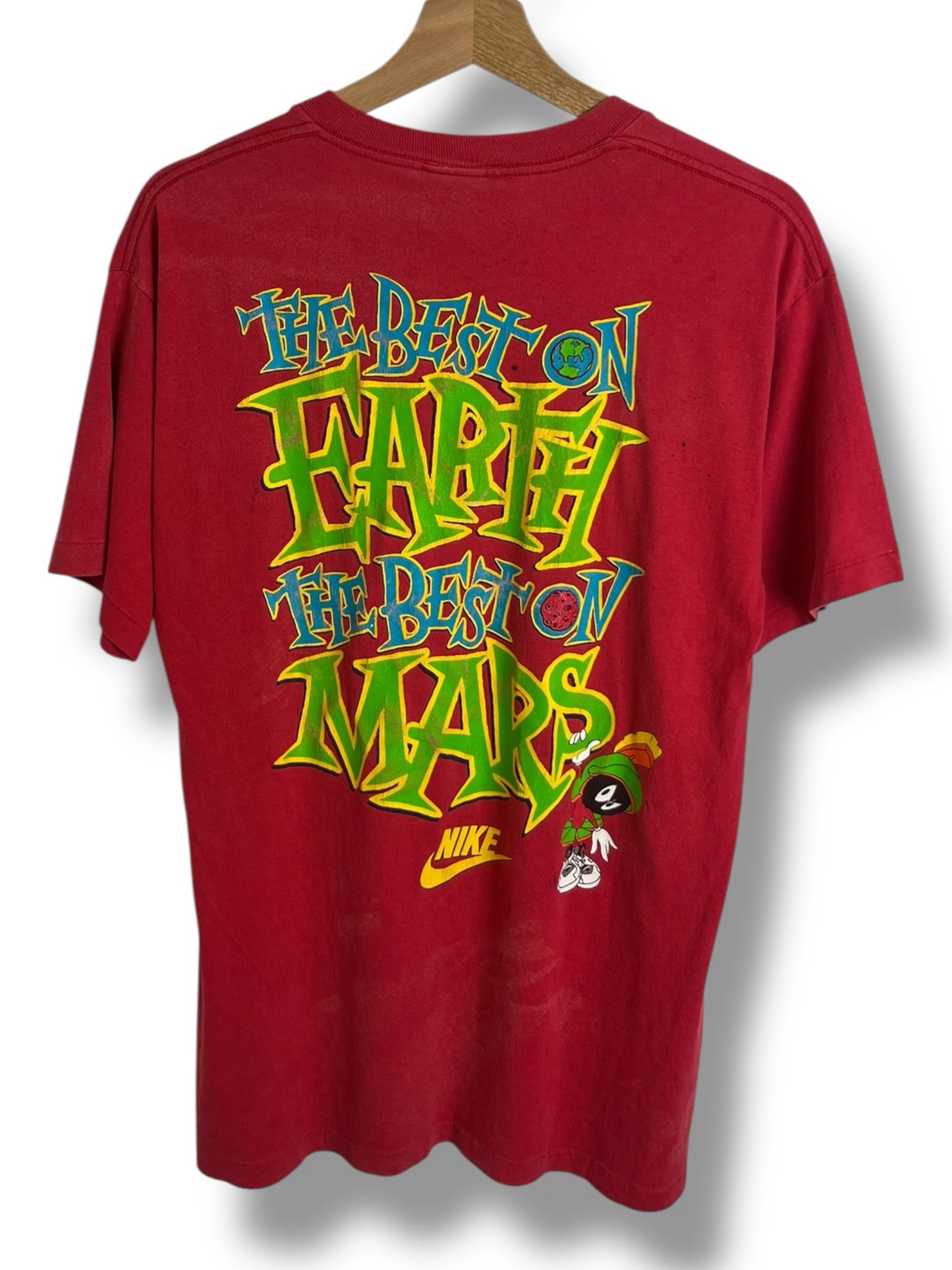 Vintage 1993 Nike Space Jam “The Best On Earth/Mars” T shirt