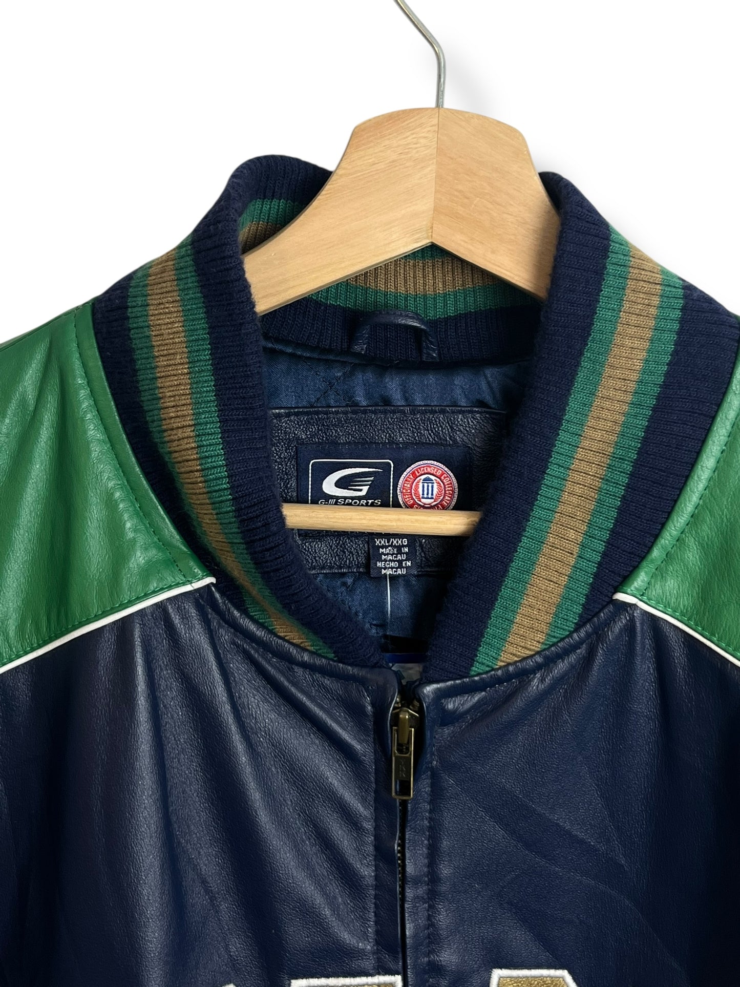 Vintage 2000’s Notre Dame Varsity Jacket