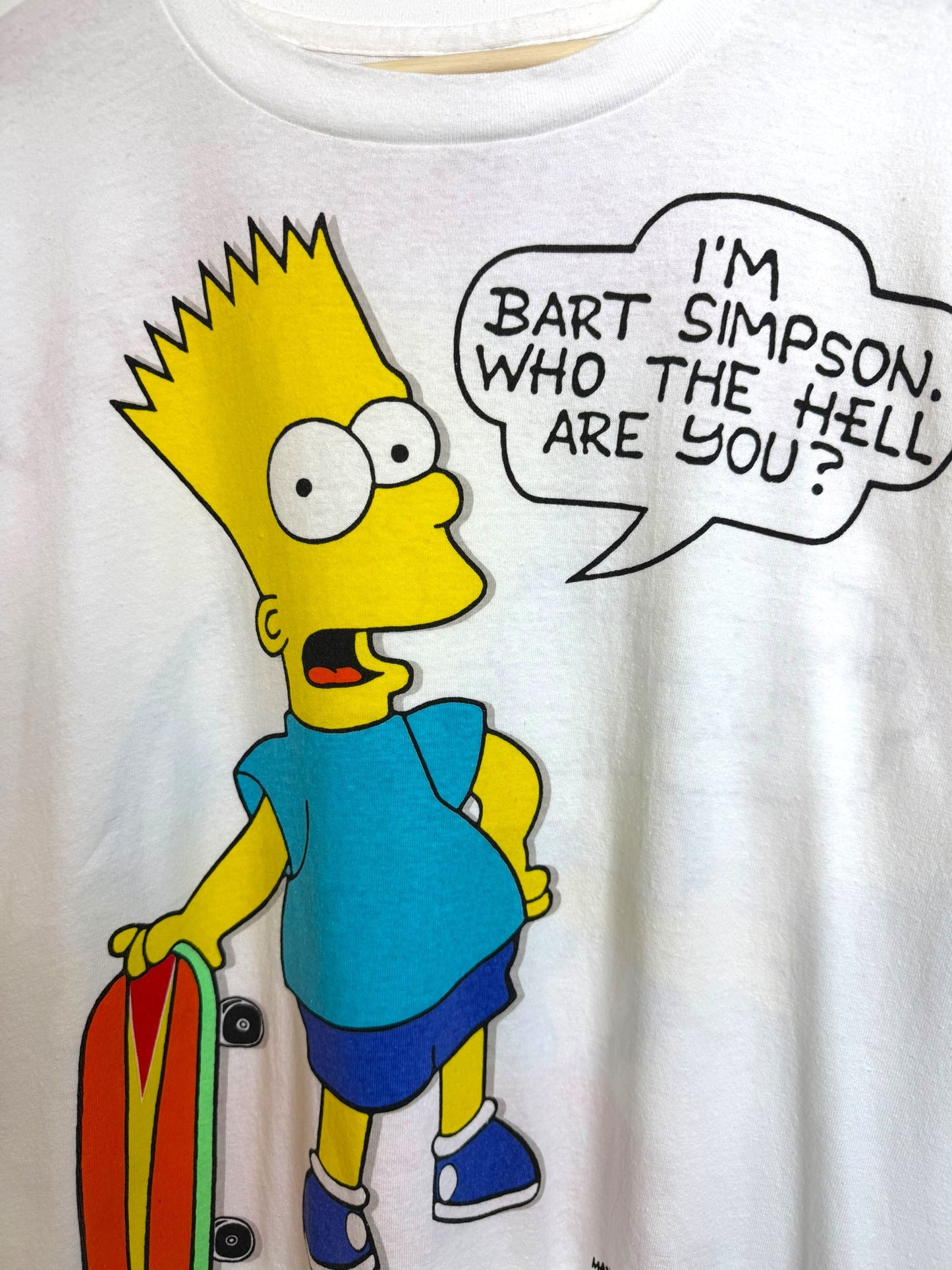 Vintage 1990 The Simpsons promo t shirt “I’m Bart Simpsons”