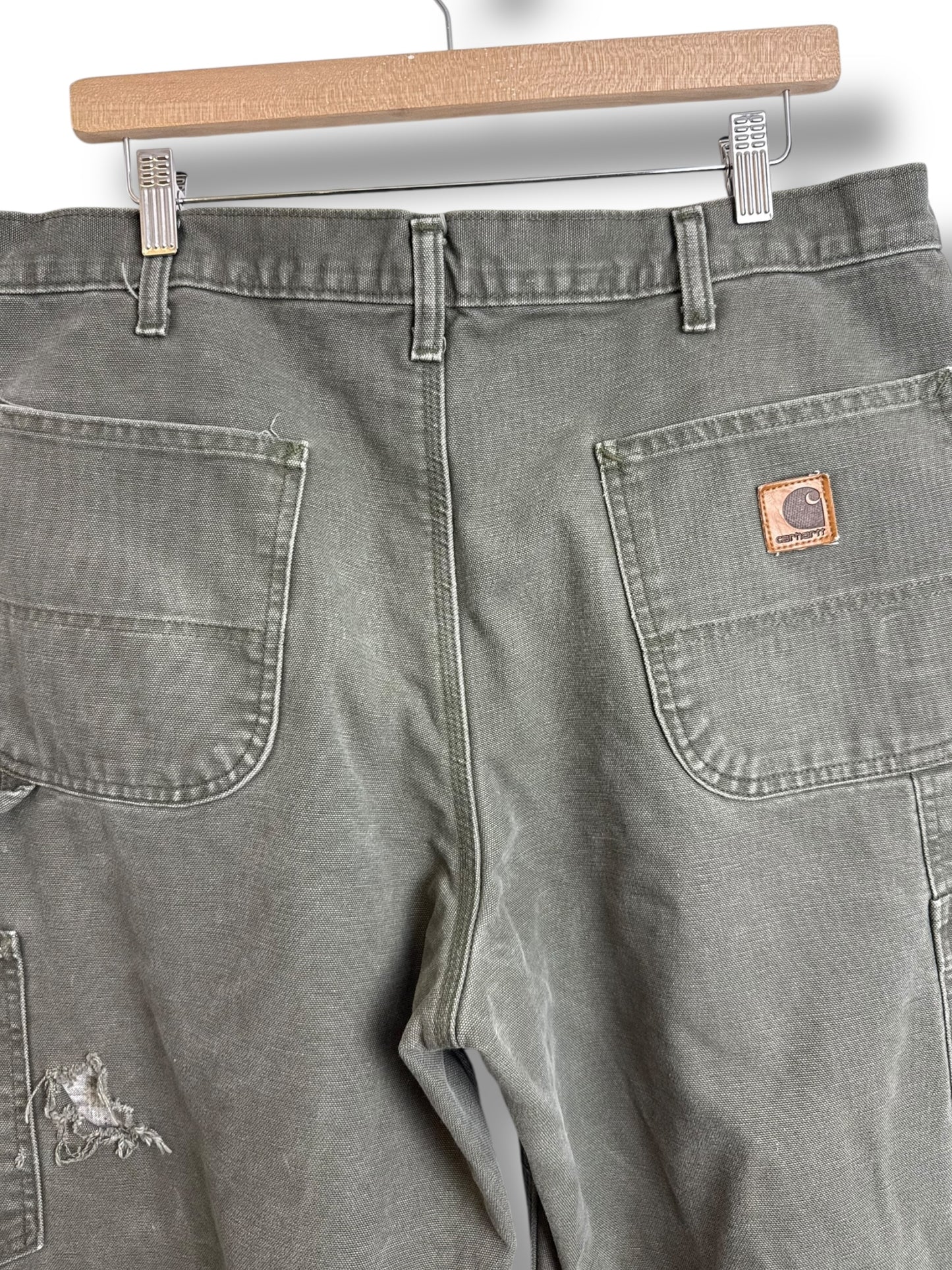 Vintage 2005 Carhartt Green Single Knee Pants