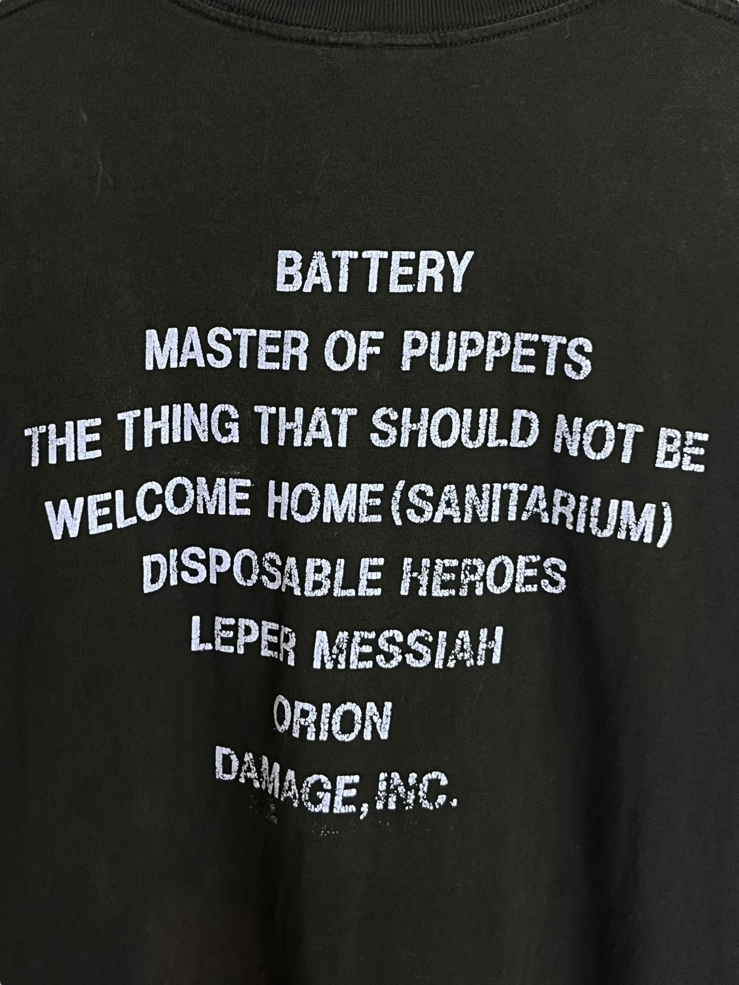 Vintage 2000’s Metallica “Master Of Puppets” T shirt