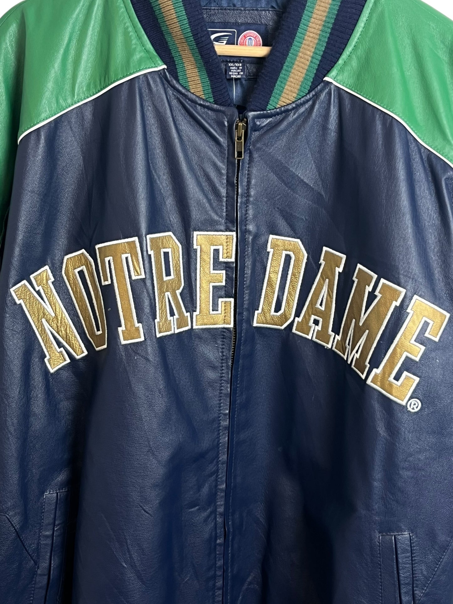 Vintage 2000’s Notre Dame Varsity Jacket