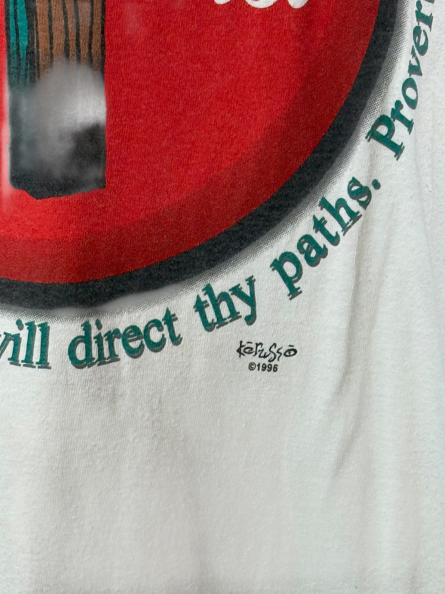 Vintage 1996 Jesus Christ x Coca Cola Style “In All Thy Ways” T Shirt