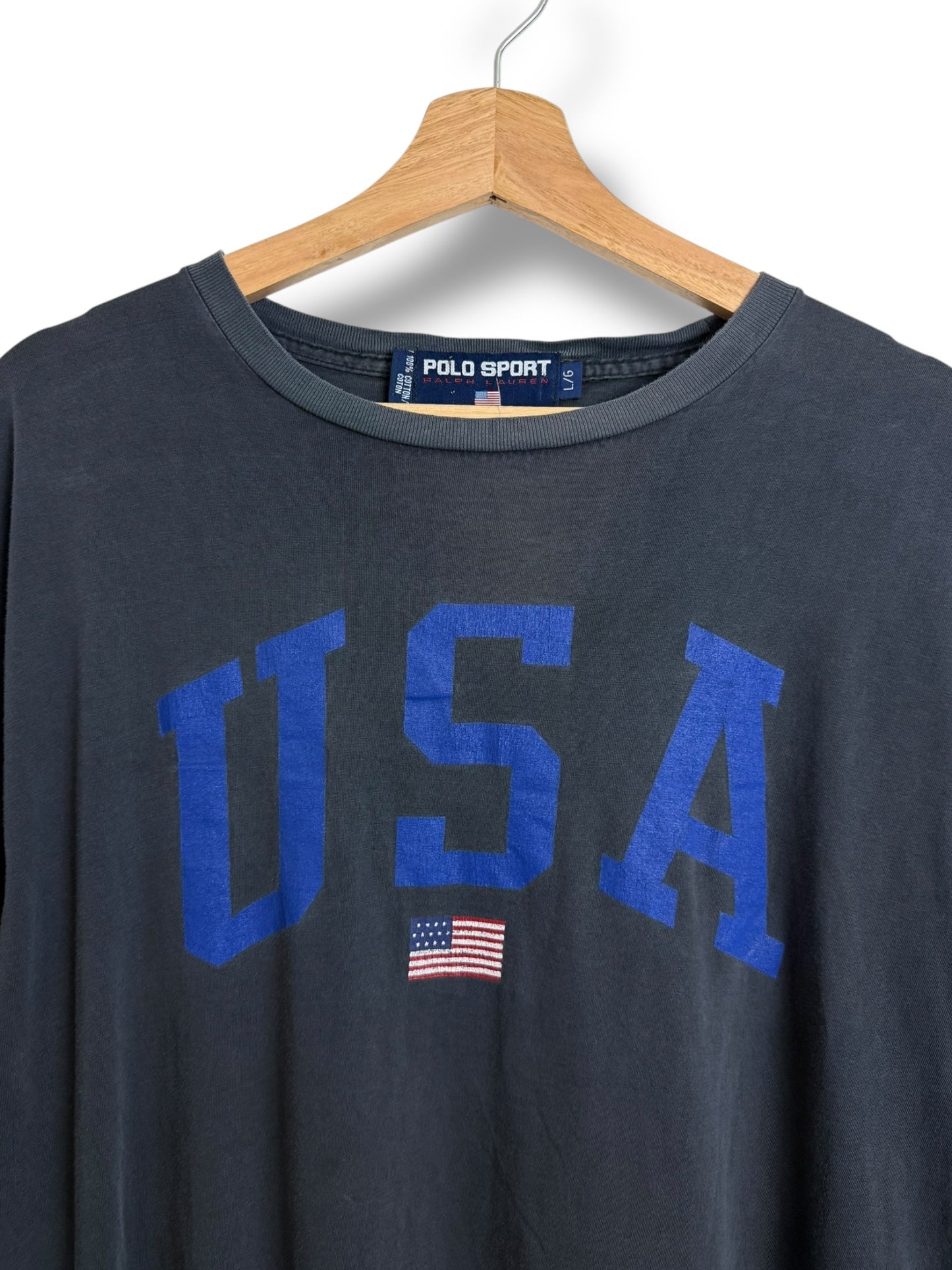 Vintage 90’s Ralph Lauren Polo Sport “USA” T Shirt