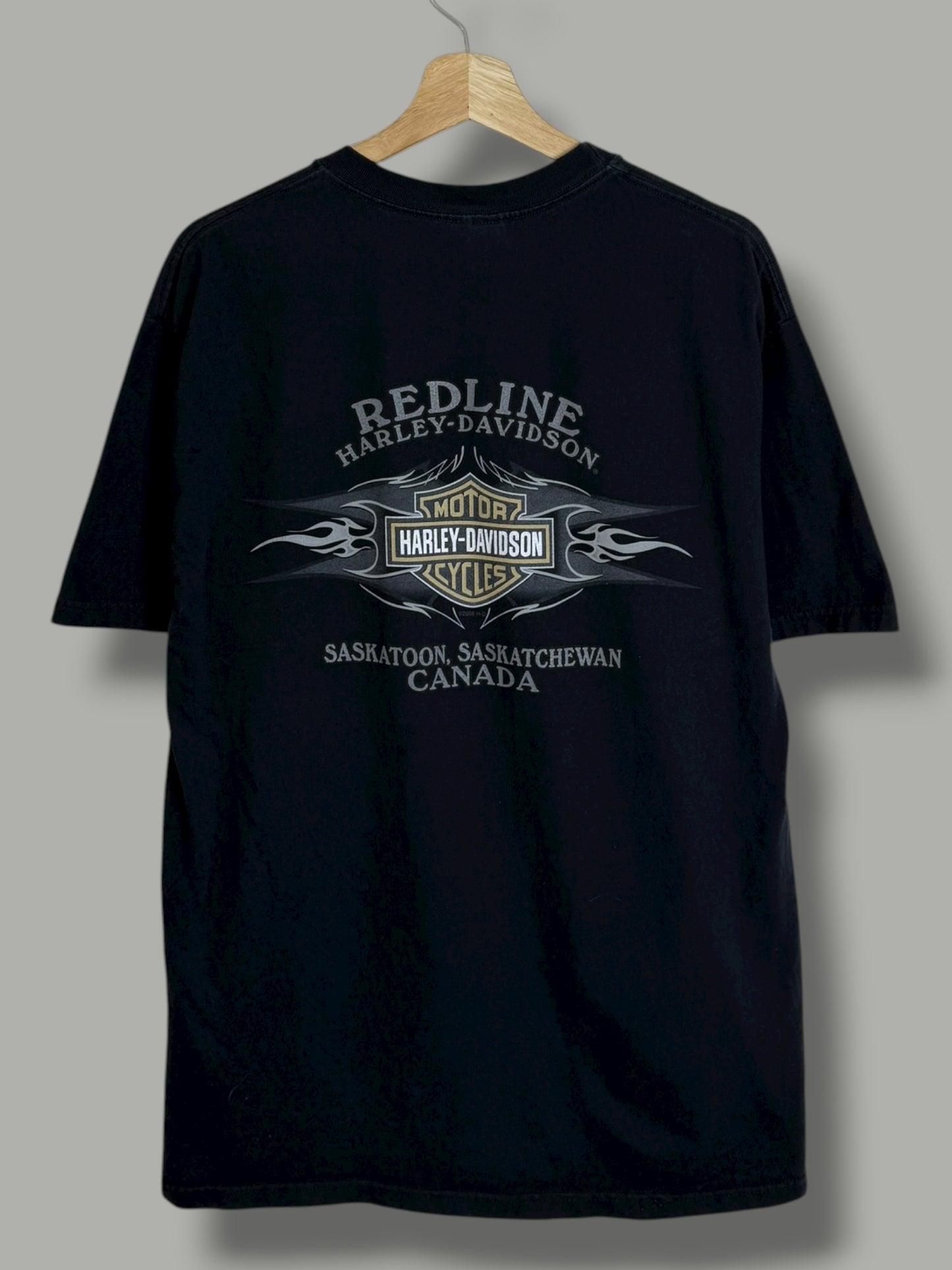 Vintage 2008 Harley Davidson T Shirt