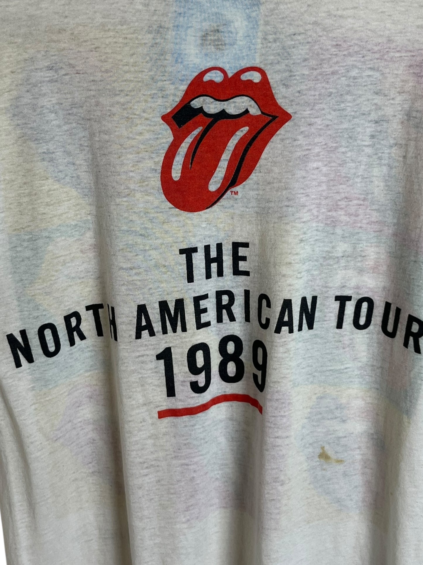 Vintage 1989 Rolling Stone “The North American Tour” T shirt