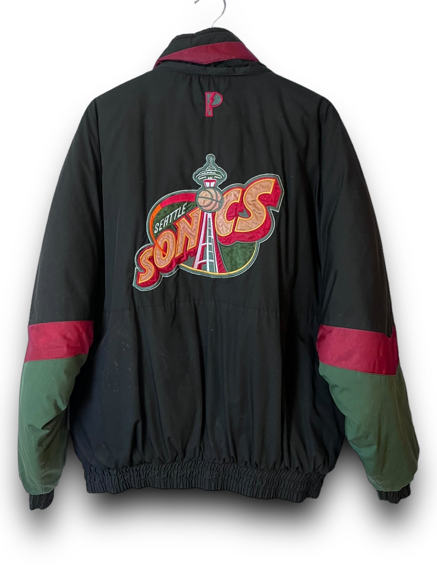 Vintage 90’s Seattle Sonics Reversible Pro-Line Jacket