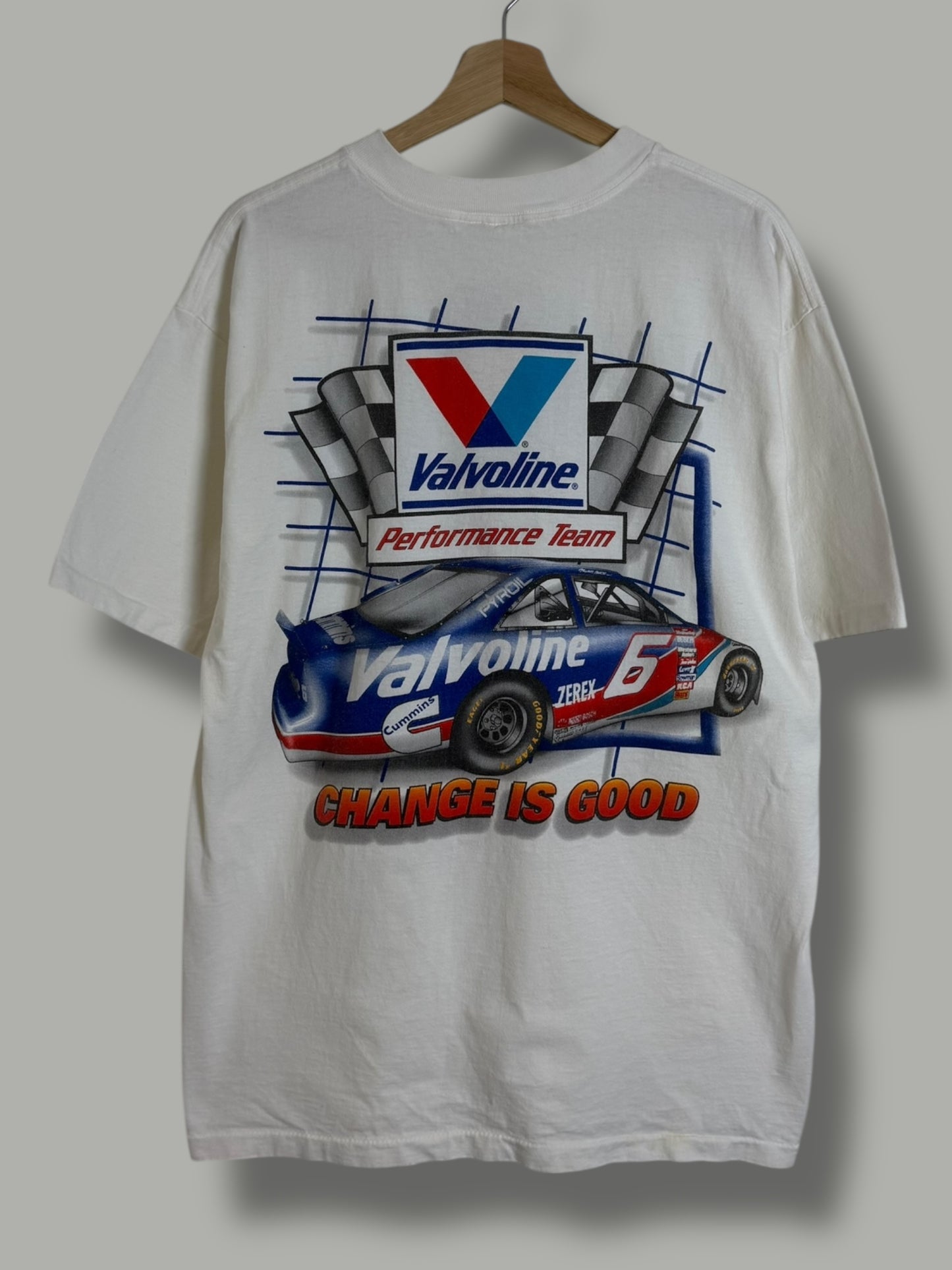 Vinage 90's Mark Martin Nascar T Shirt