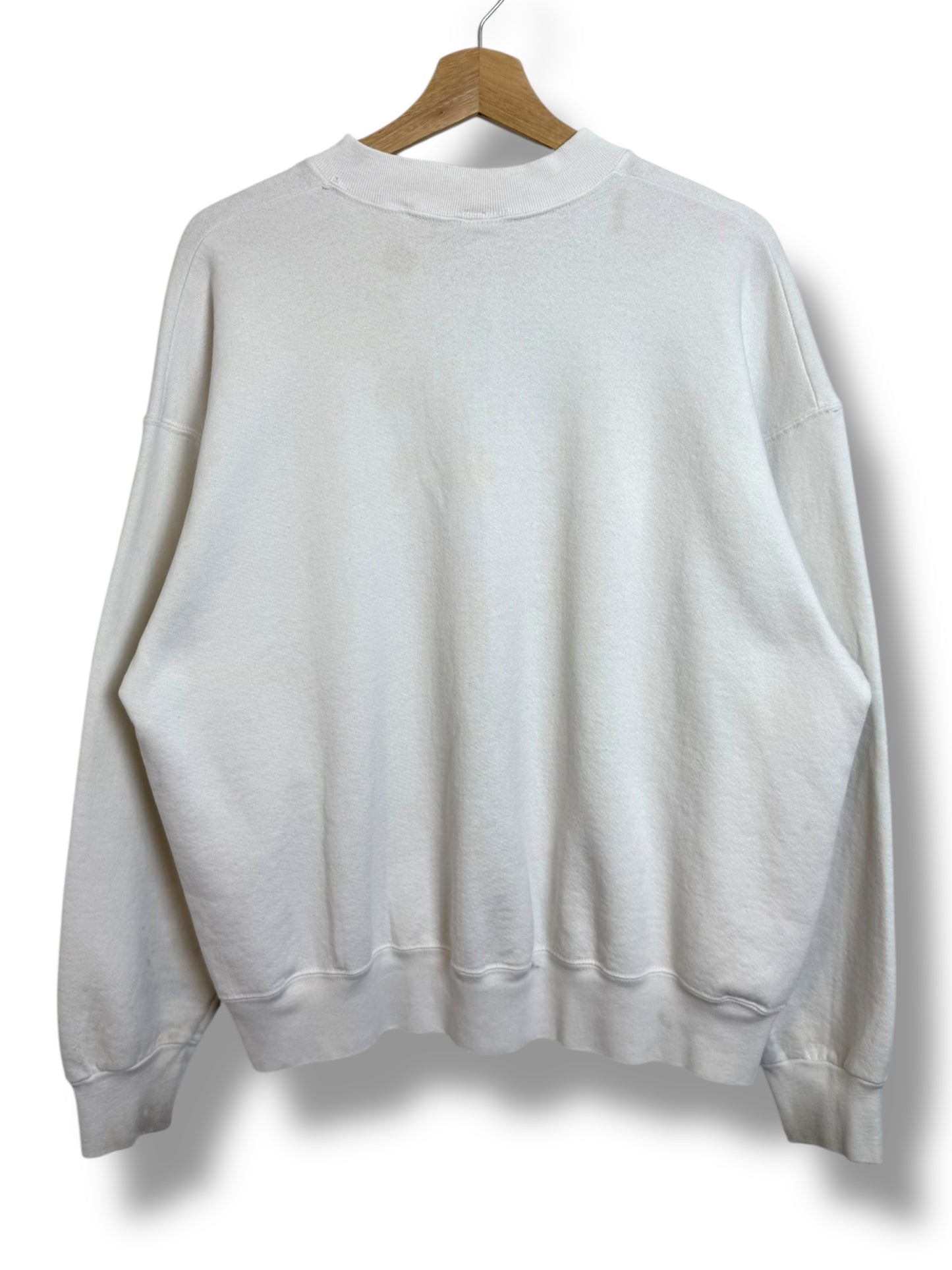 Vintage 1996 Space Jam AOP “Here Comes Trouble” Crewneck