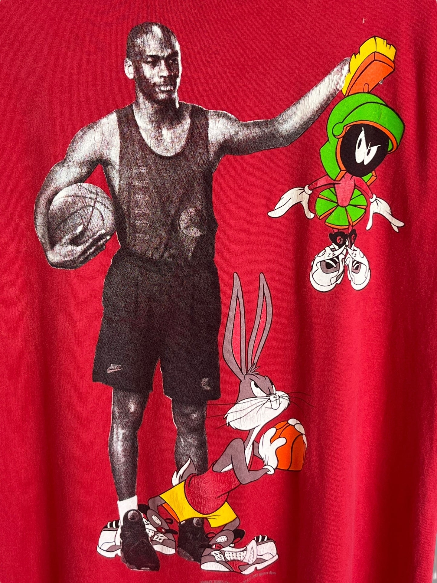 Vintage 1993 Nike Space Jam “The Best On Earth/Mars” T shirt