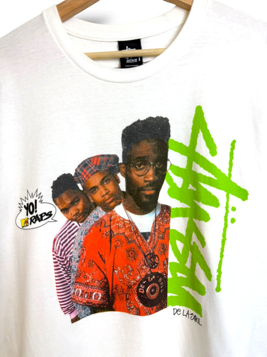 Vintage 2013 Stussy De La Soul “Mtv Raps Yo” T Shirt