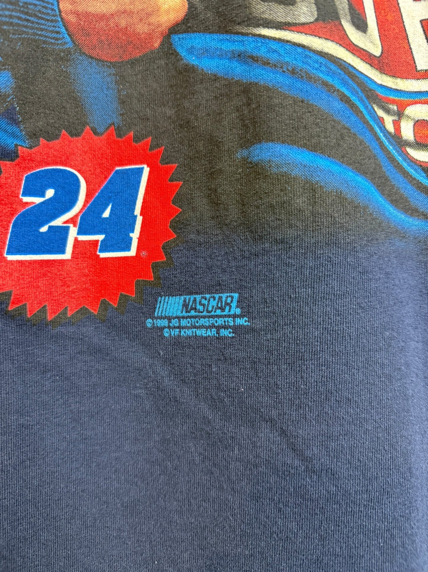 Vintage 1999 Jeff Gordon x Superman Nascar T Shirt