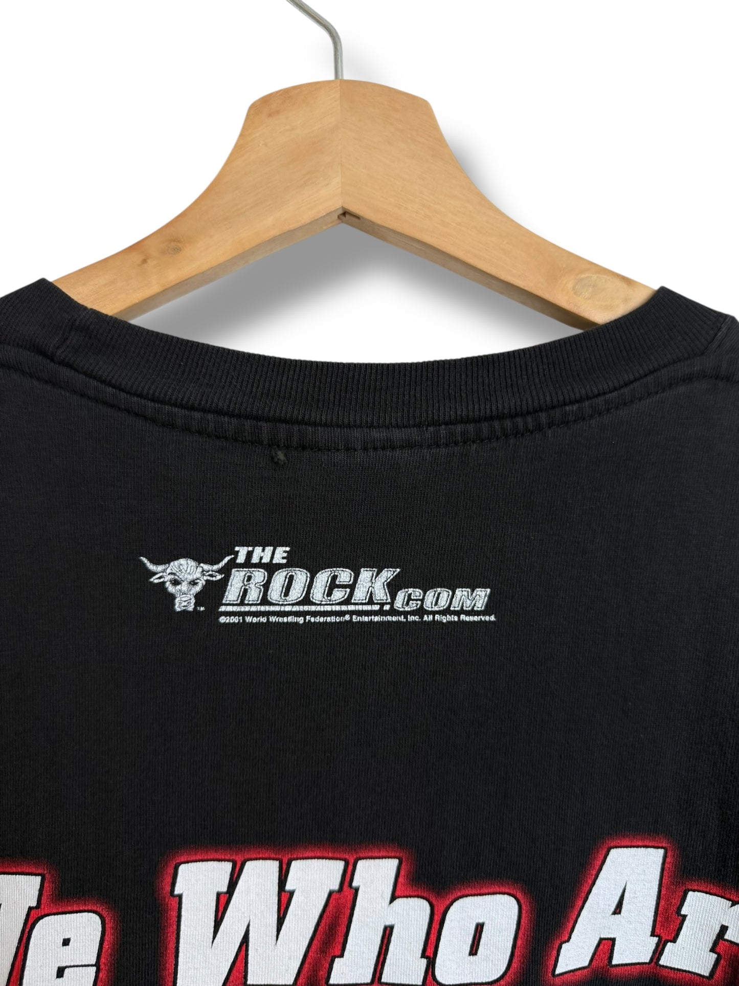 Vintage 2001 WWE The Rock “Just Bring It” T Shirt