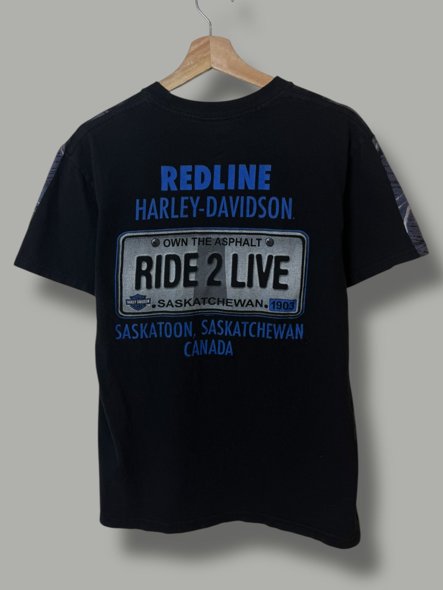 2000's Harley Davidson Big Print T Shirt