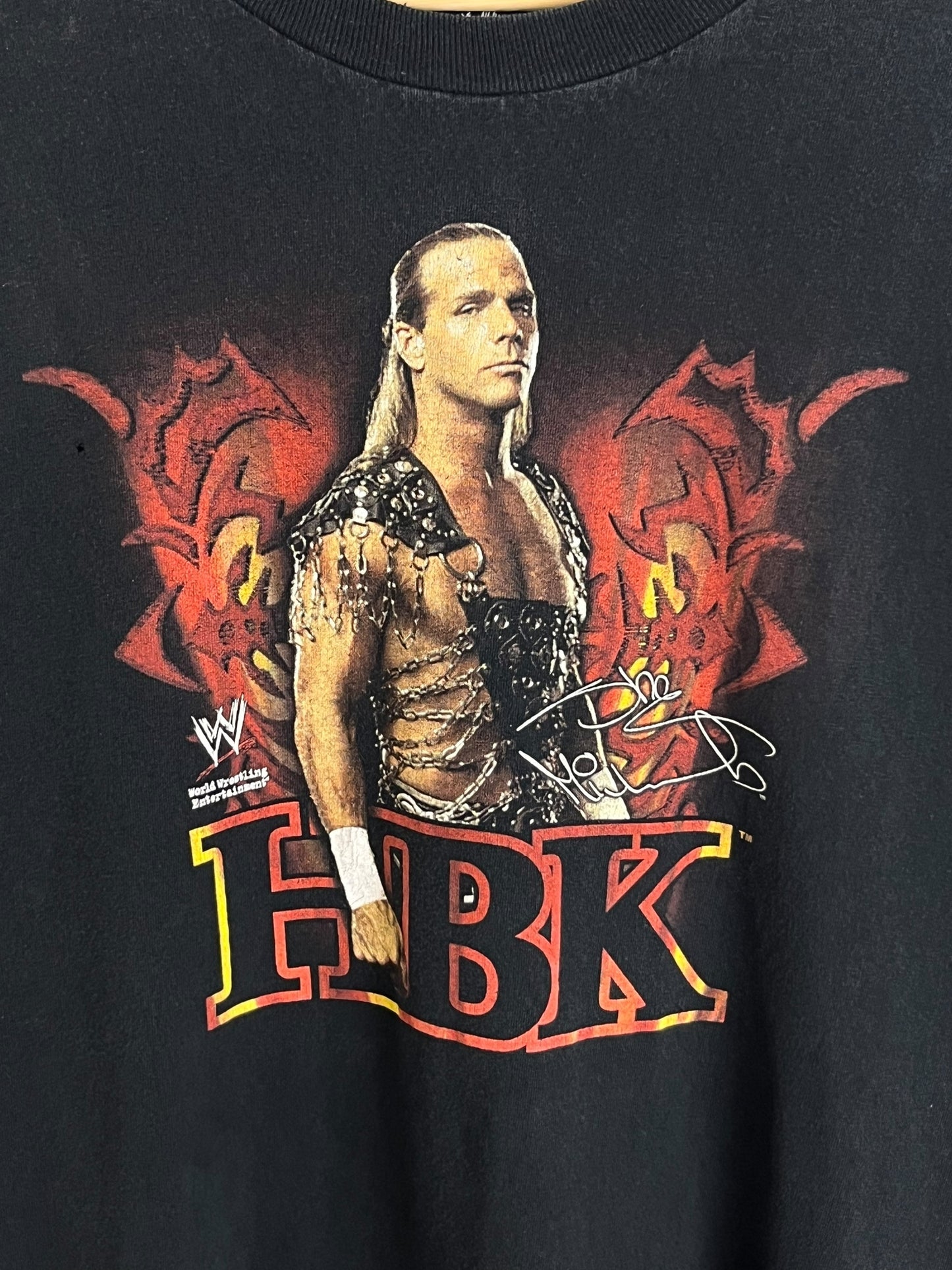 Vintage 2000’s Shawn Michaels “Sweet Chin Music” T shirt