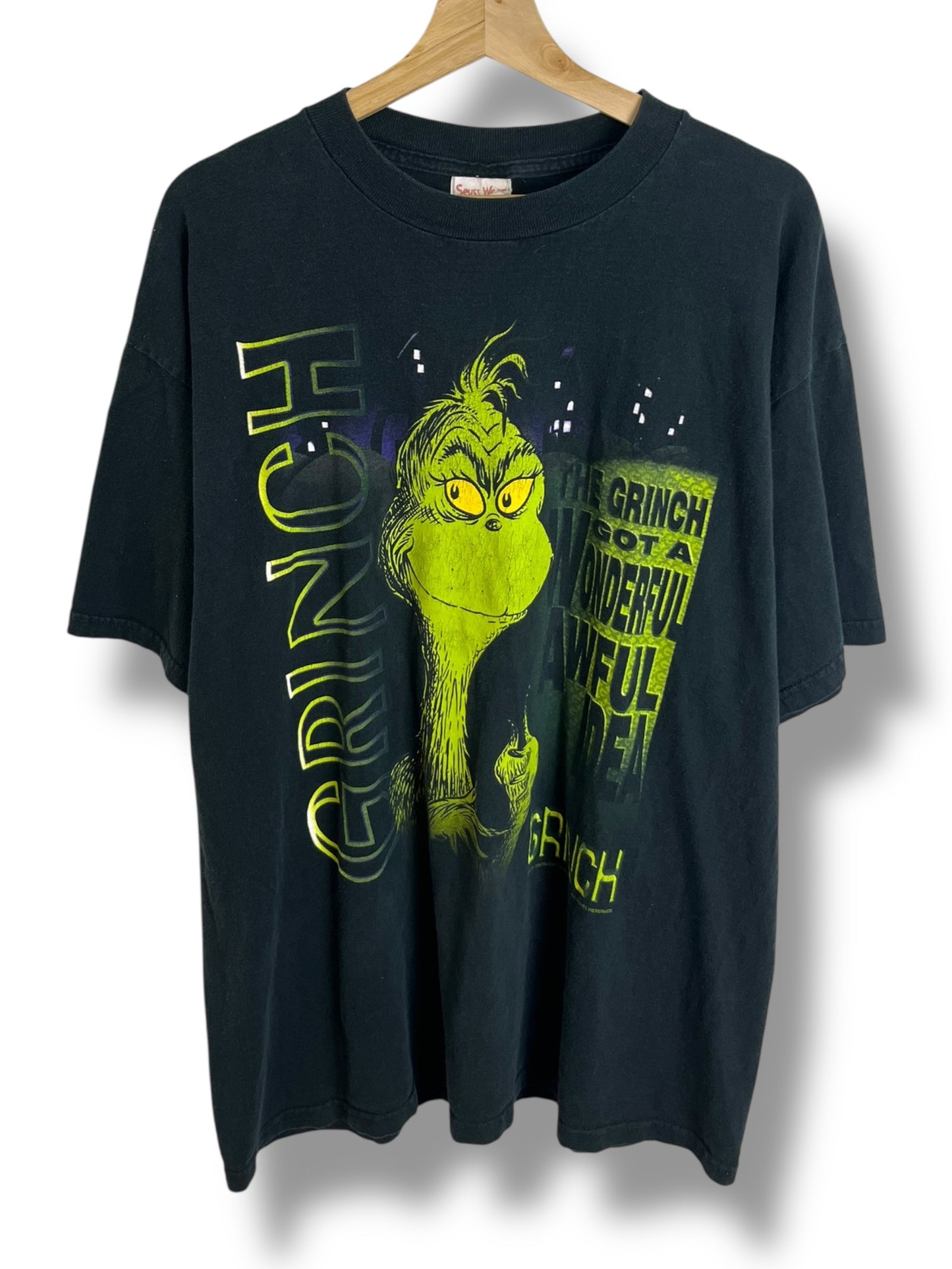 Vintage 1999 The Grinch “Wonderful Awful Idea” T shirt
