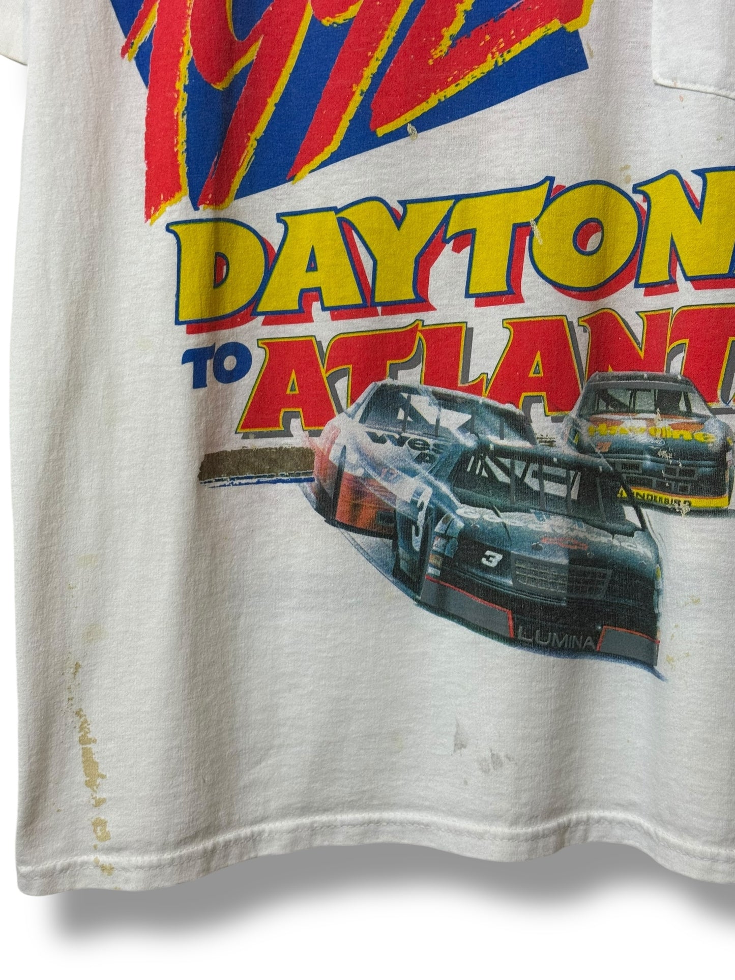 Vintage 1992 Winstons Cup “Daytona To Atlanta” T Shirt