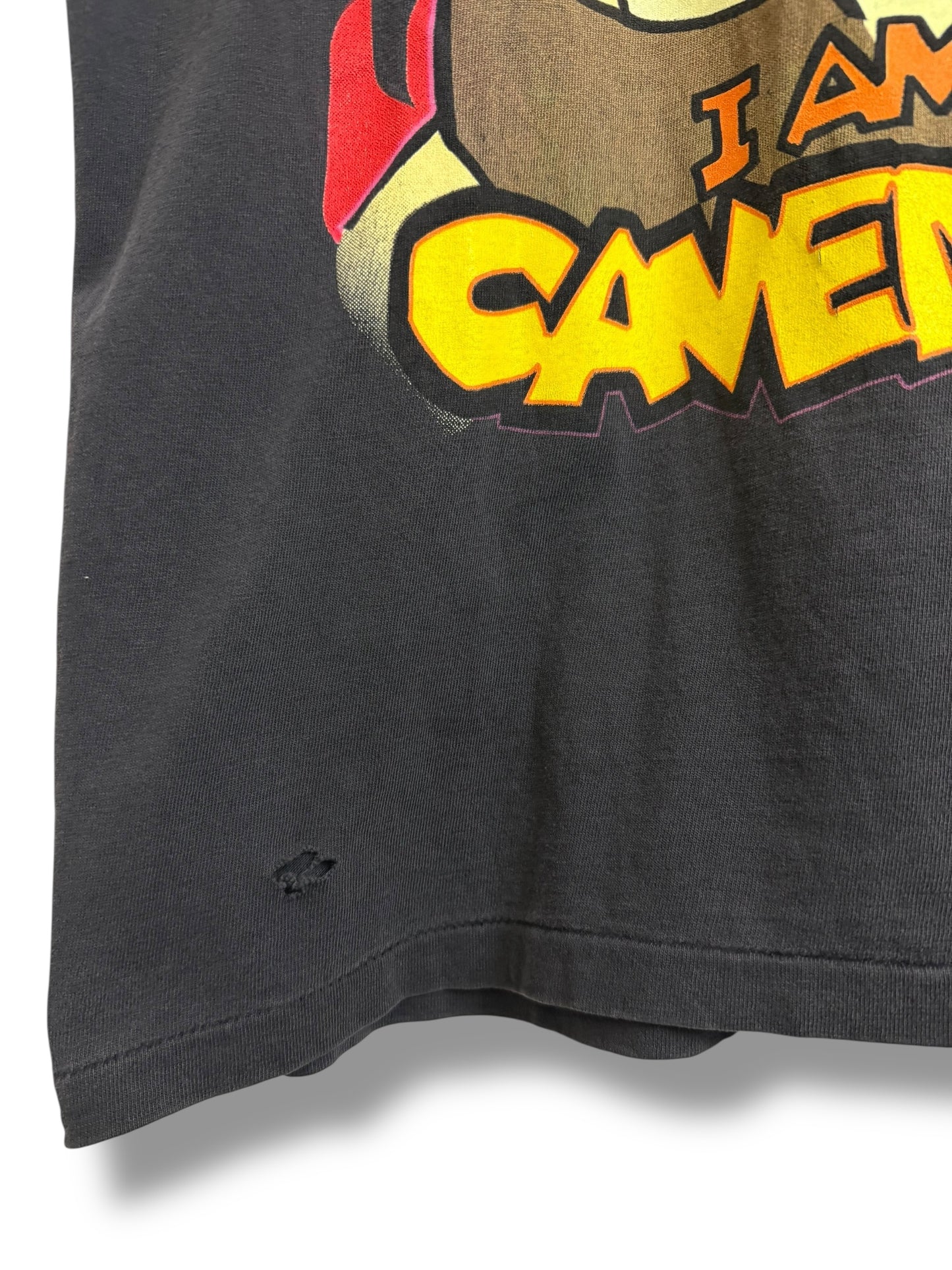 Vintage 1993 Hanna Barbera The Flintstone “I Am A Caveman” T Shirt