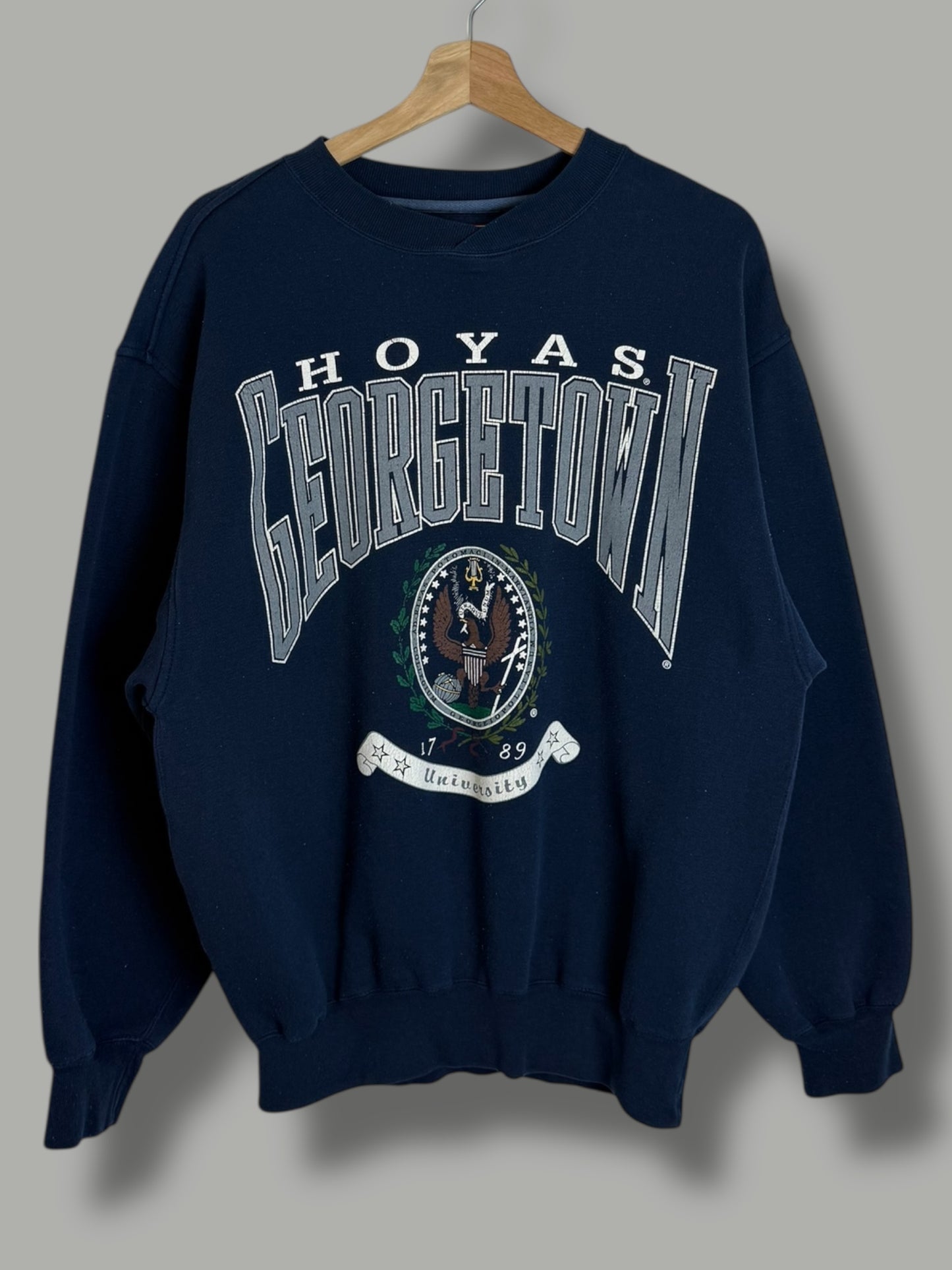 Vintage 90's Georgetown Hoyas College Crewneck