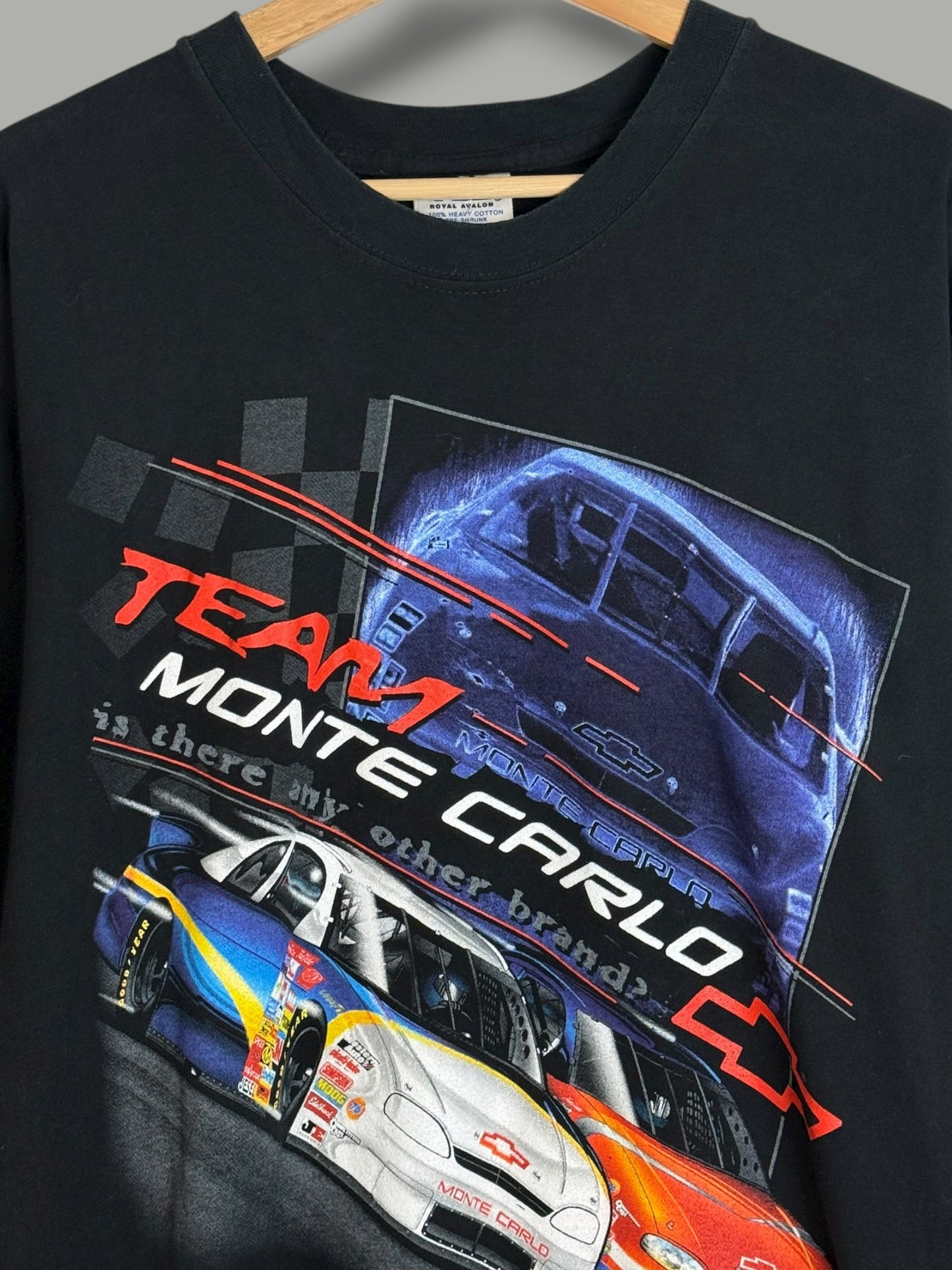 Vintage 2000's Nascar "Team Monte Carlo" T Shirt