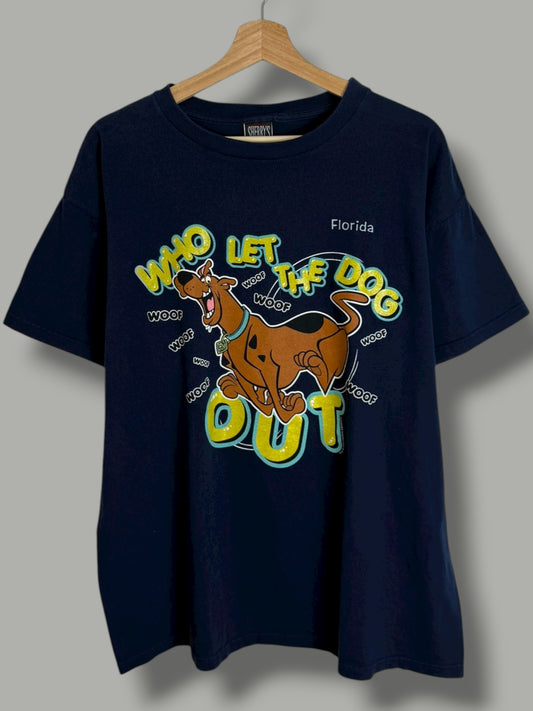 Vintage 2000 Scooby Doo "Who Let The Dog Out" T Shirt