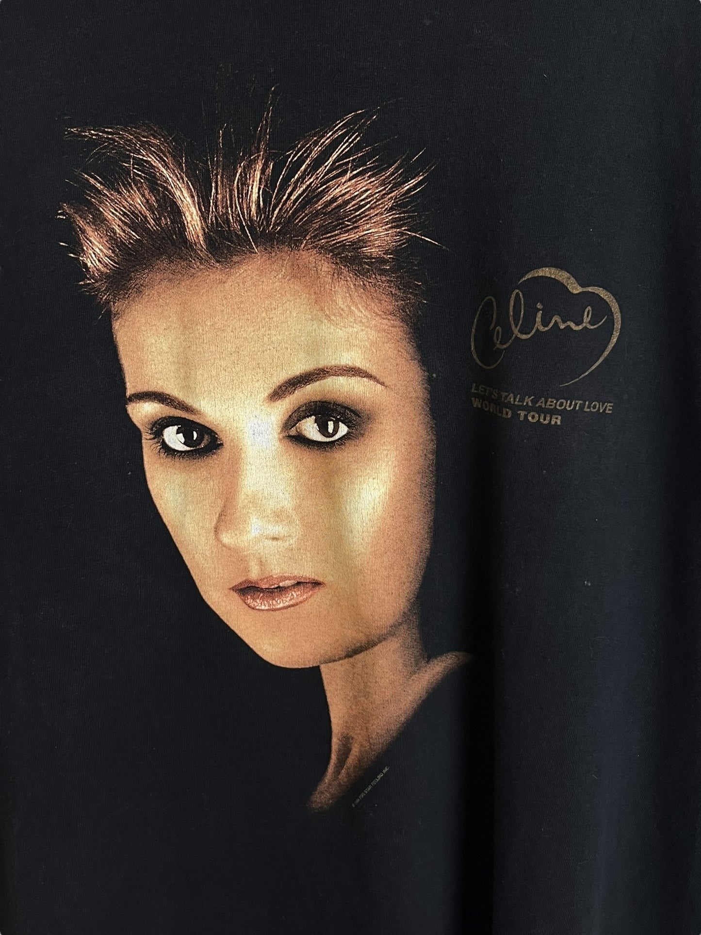 Vintage 1998 Celine Dion World Tour T shirt