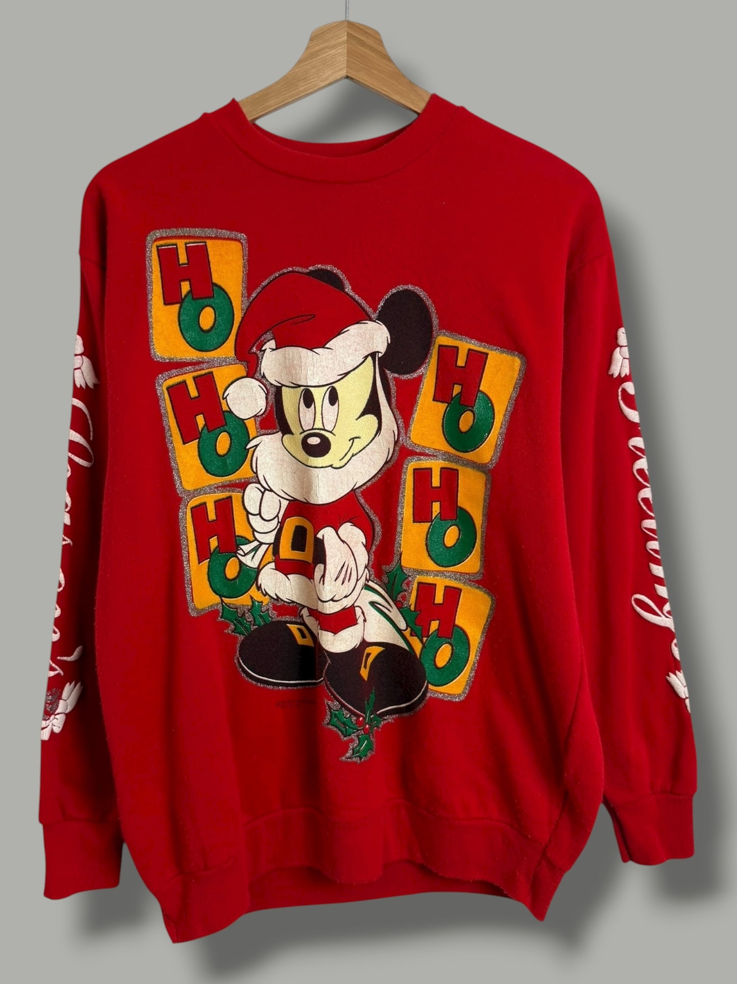 Vintage 80’s Mickey Mouse Christmas Crewneck