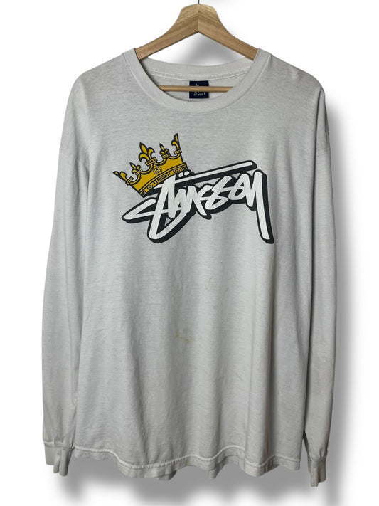 Vintage 2000’s “Stussy Crown” Long sleeve