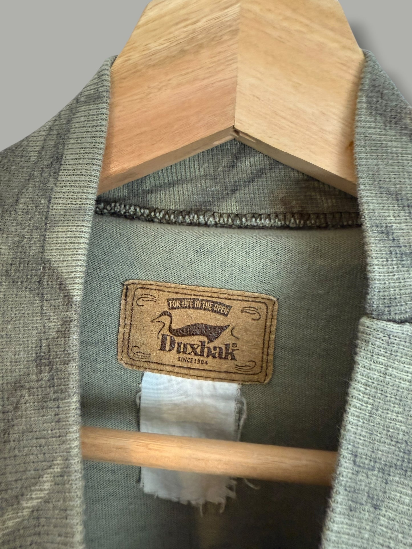 Vintage 2000's Duxbak Real Tree Mock Neck Long Sleeve