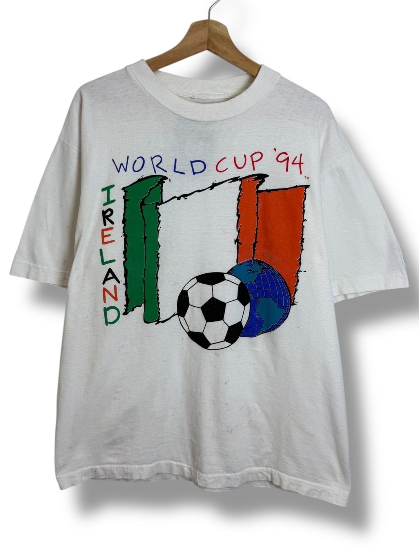 Vintage 1994 World Cup Ireland Fiba T Shirt
