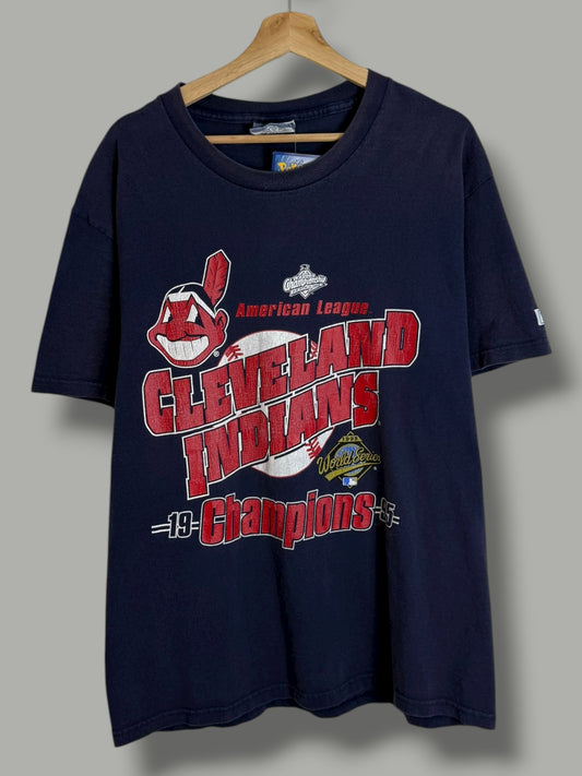 VIntage 1995 Cleveland Indians MLB Champions T Shirt